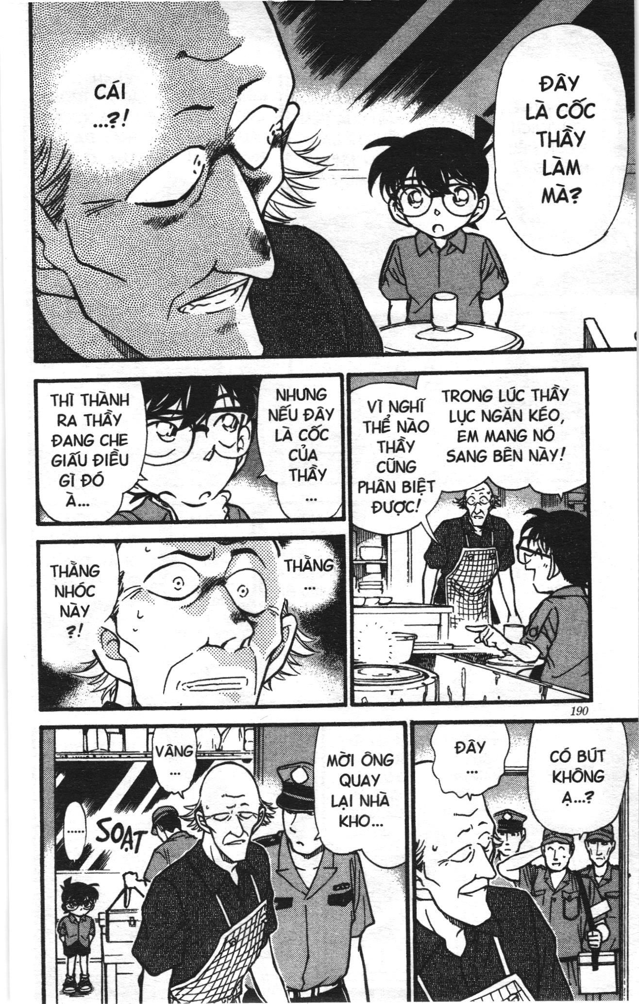 Thám tử lừng danh Conan Loạt truyện tranh: Chapter 316
