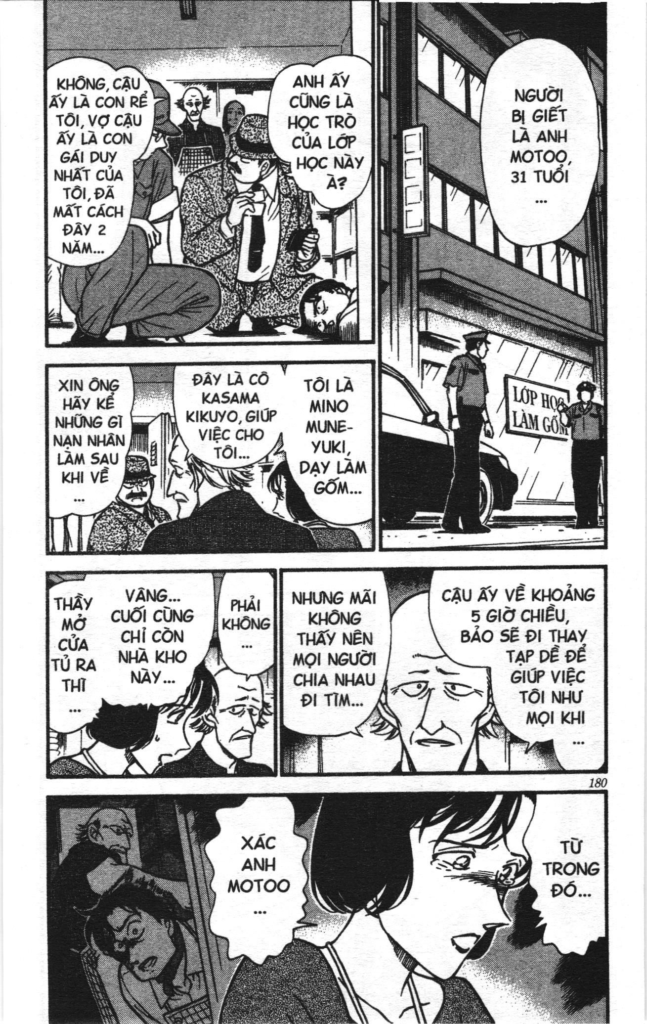 Thám tử lừng danh Conan Loạt truyện tranh: Chapter 316