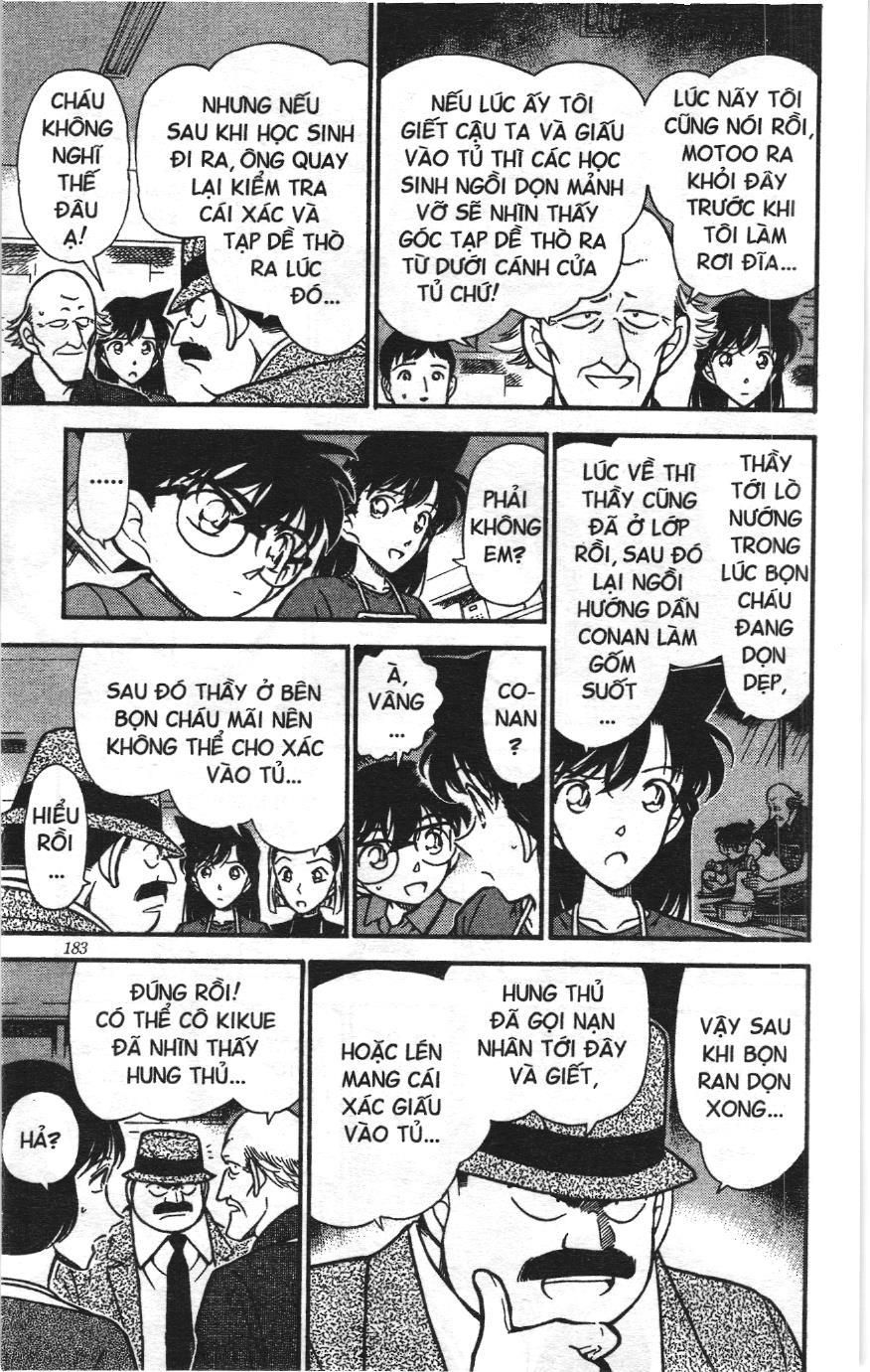Thám tử lừng danh Conan Loạt truyện tranh: Chapter 316