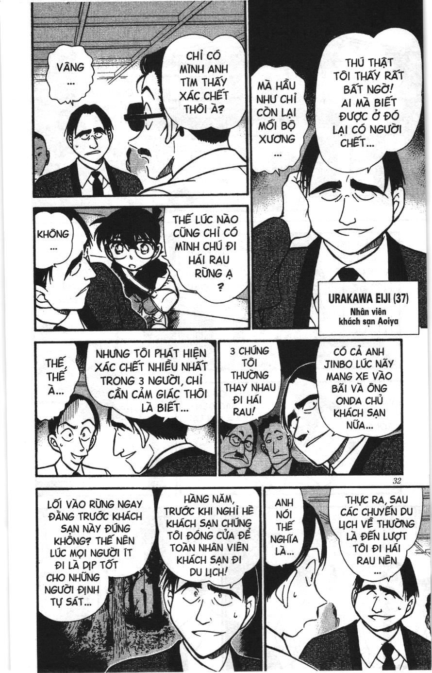 Thám tử lừng danh Conan Loạt truyện tranh: Chapter 318