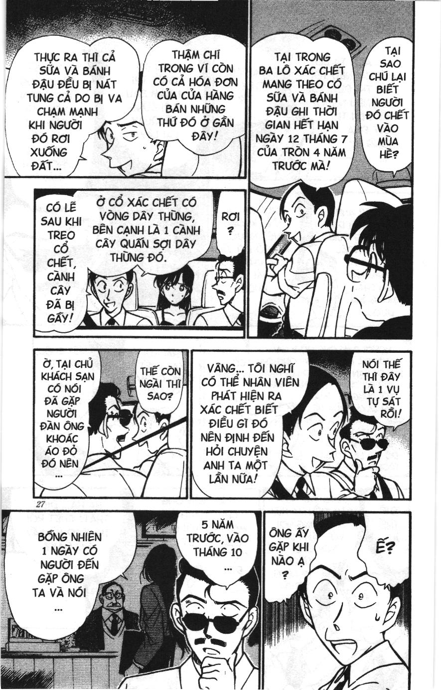 Thám tử lừng danh Conan Loạt truyện tranh: Chapter 318