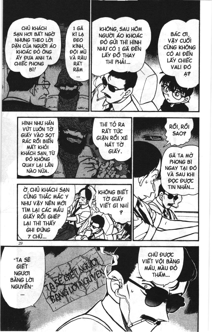 Thám tử lừng danh Conan Loạt truyện tranh: Chapter 318