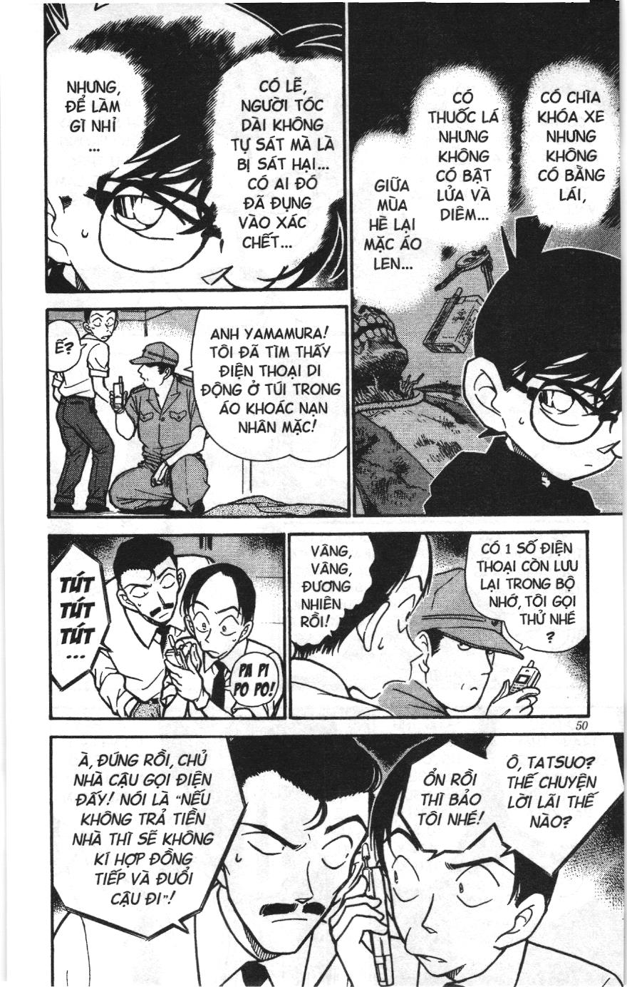 Thám tử lừng danh Conan Loạt truyện tranh: Chapter 319