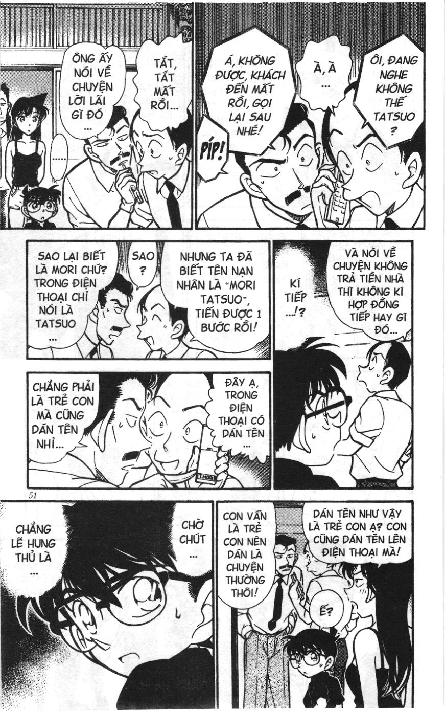 Thám tử lừng danh Conan Loạt truyện tranh: Chapter 319