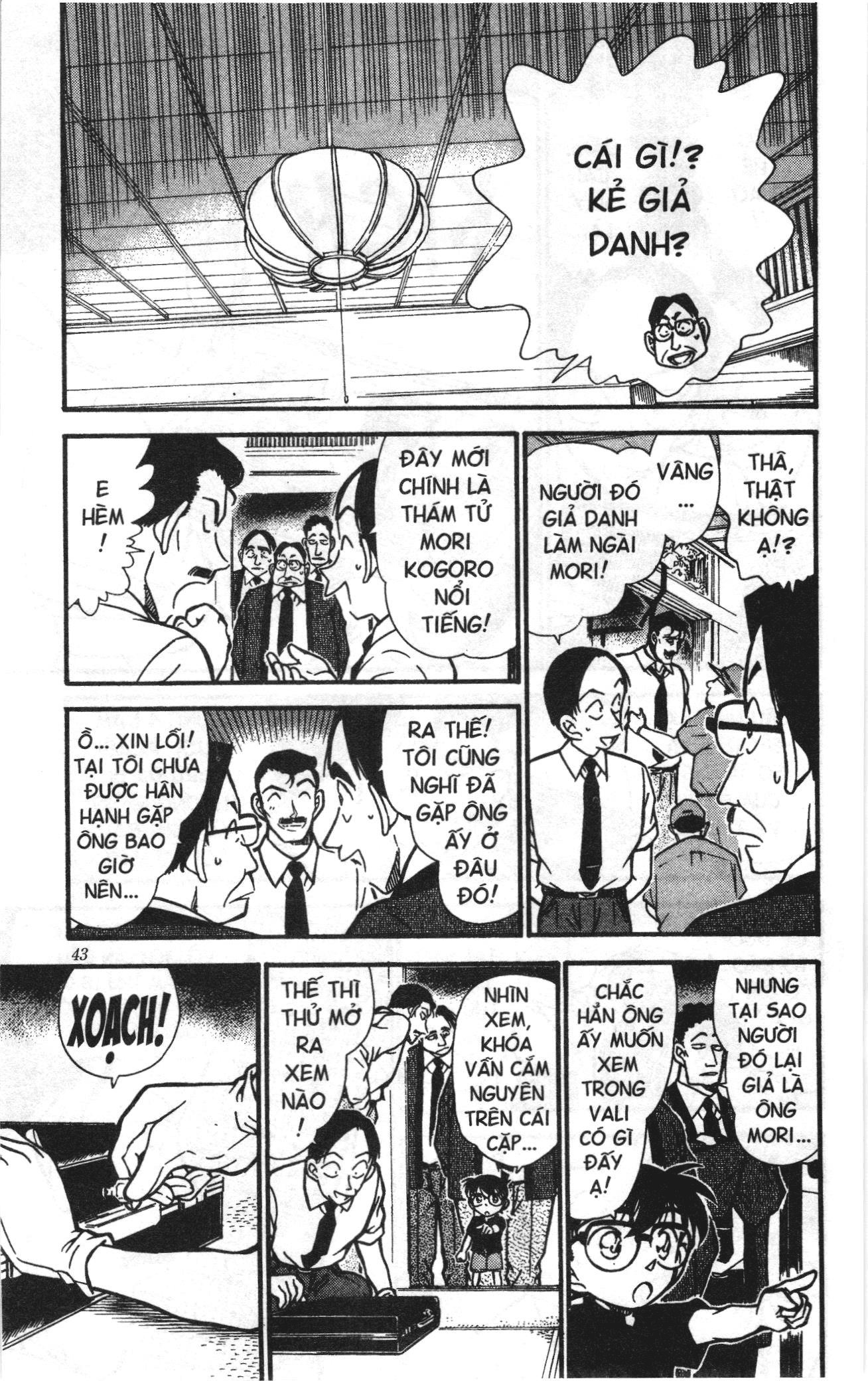 Thám tử lừng danh Conan Loạt truyện tranh: Chapter 319