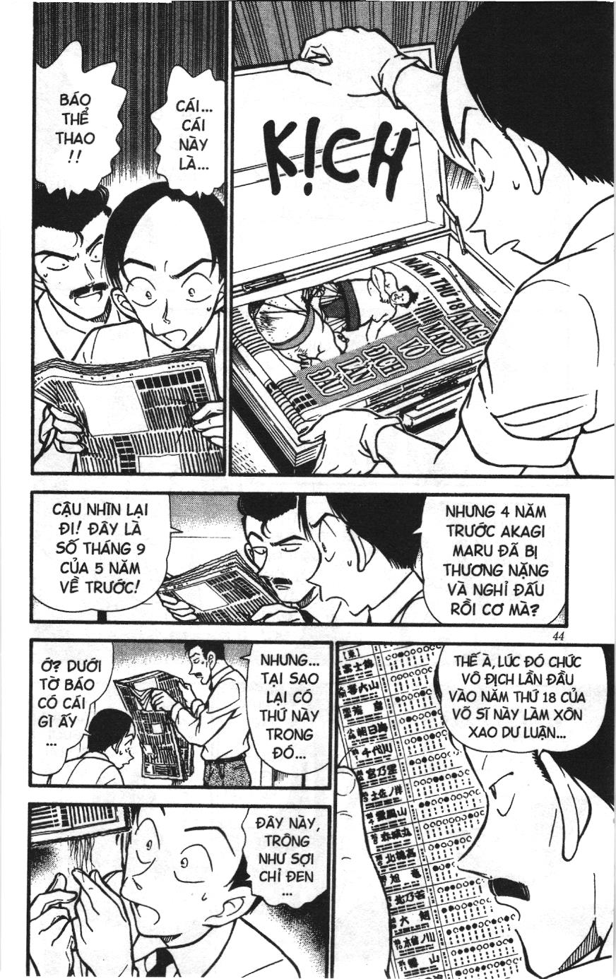 Thám tử lừng danh Conan Loạt truyện tranh: Chapter 319