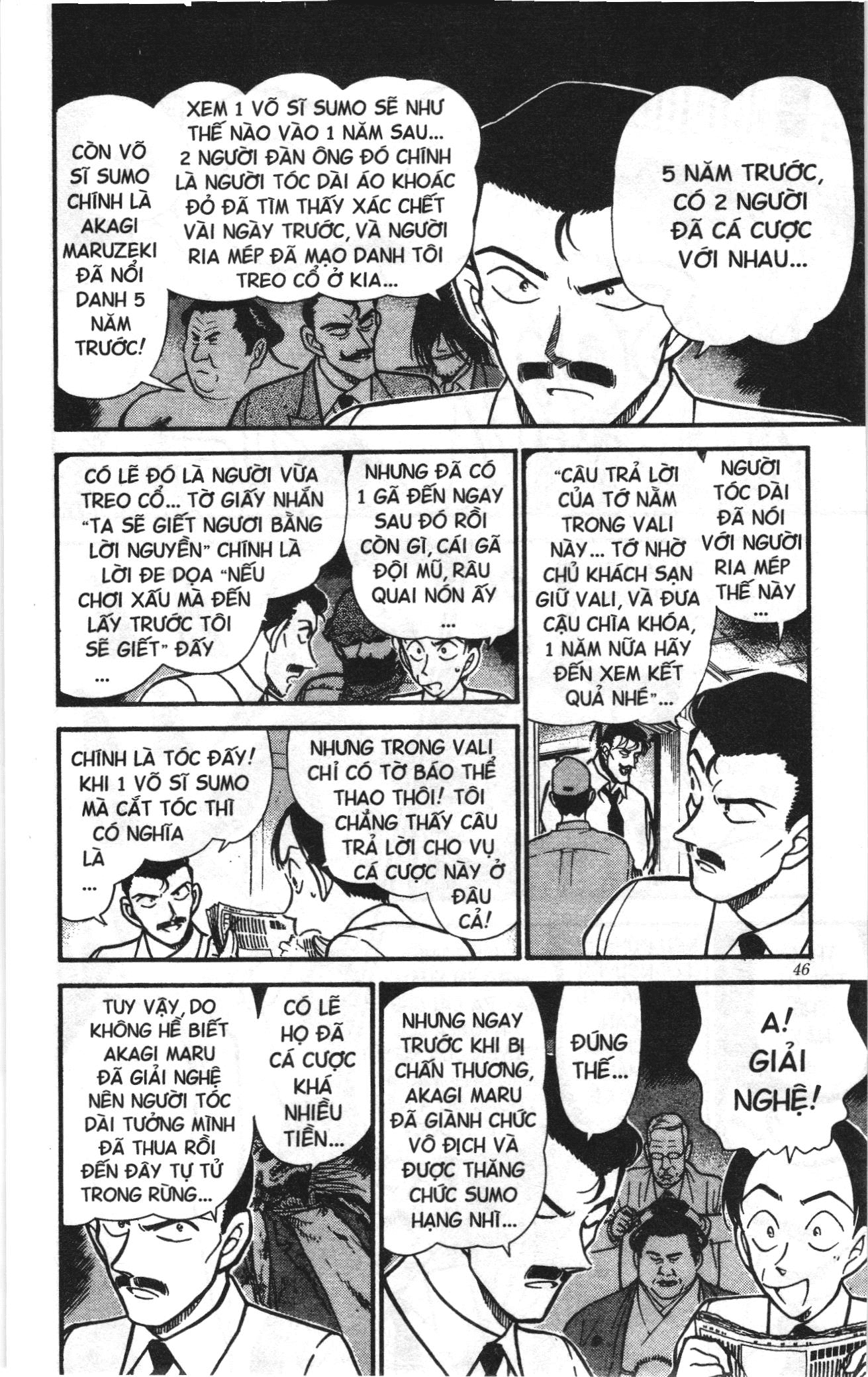 Thám tử lừng danh Conan Loạt truyện tranh: Chapter 319