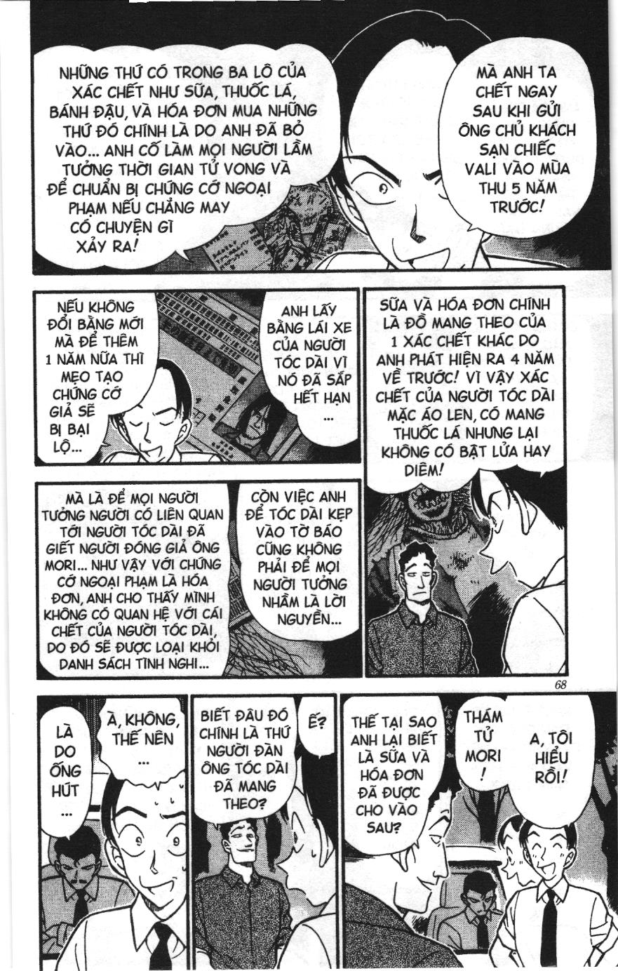 Thám tử lừng danh Conan Loạt truyện tranh: Chapter 320