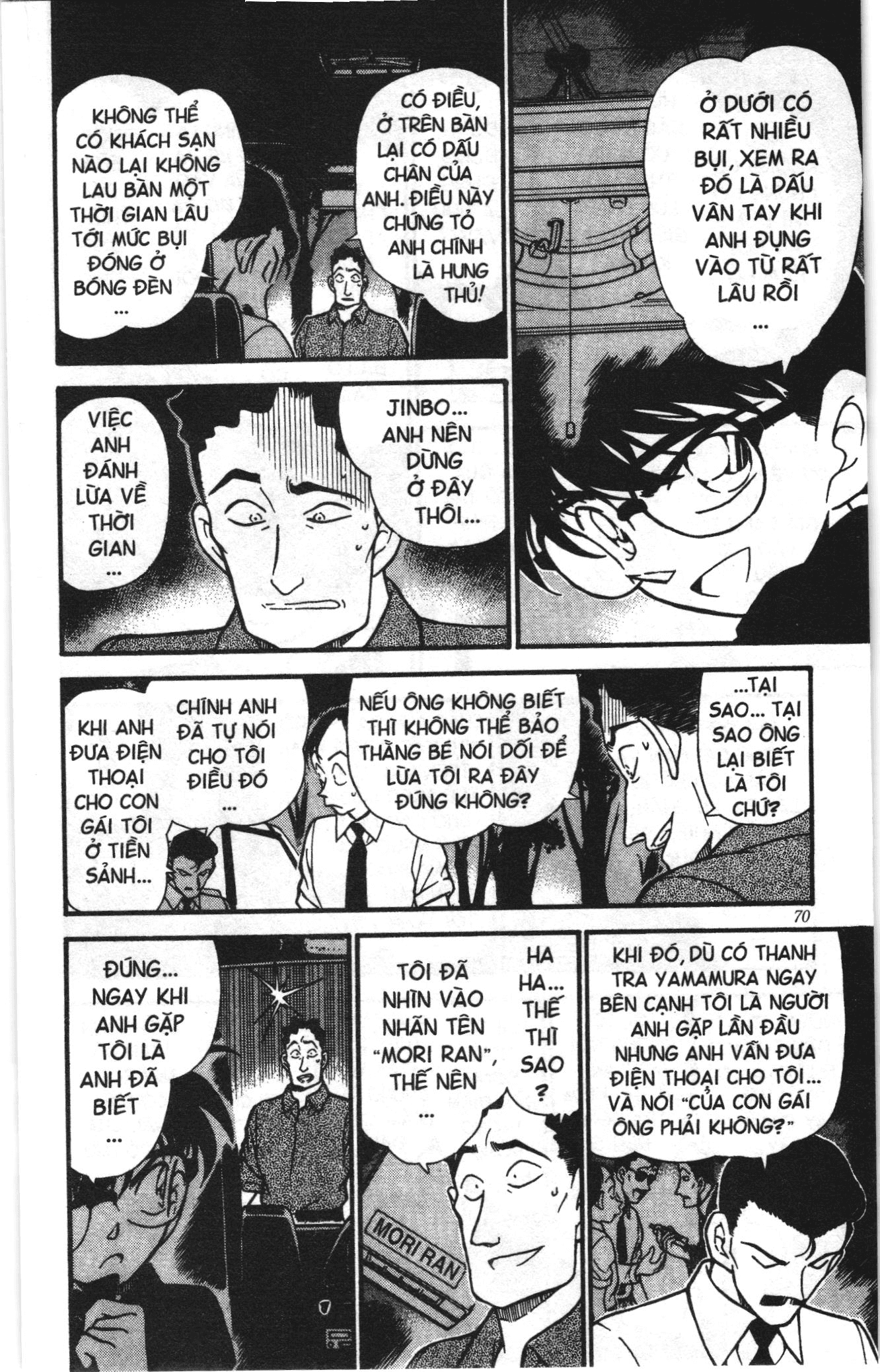 Thám tử lừng danh Conan Loạt truyện tranh: Chapter 320