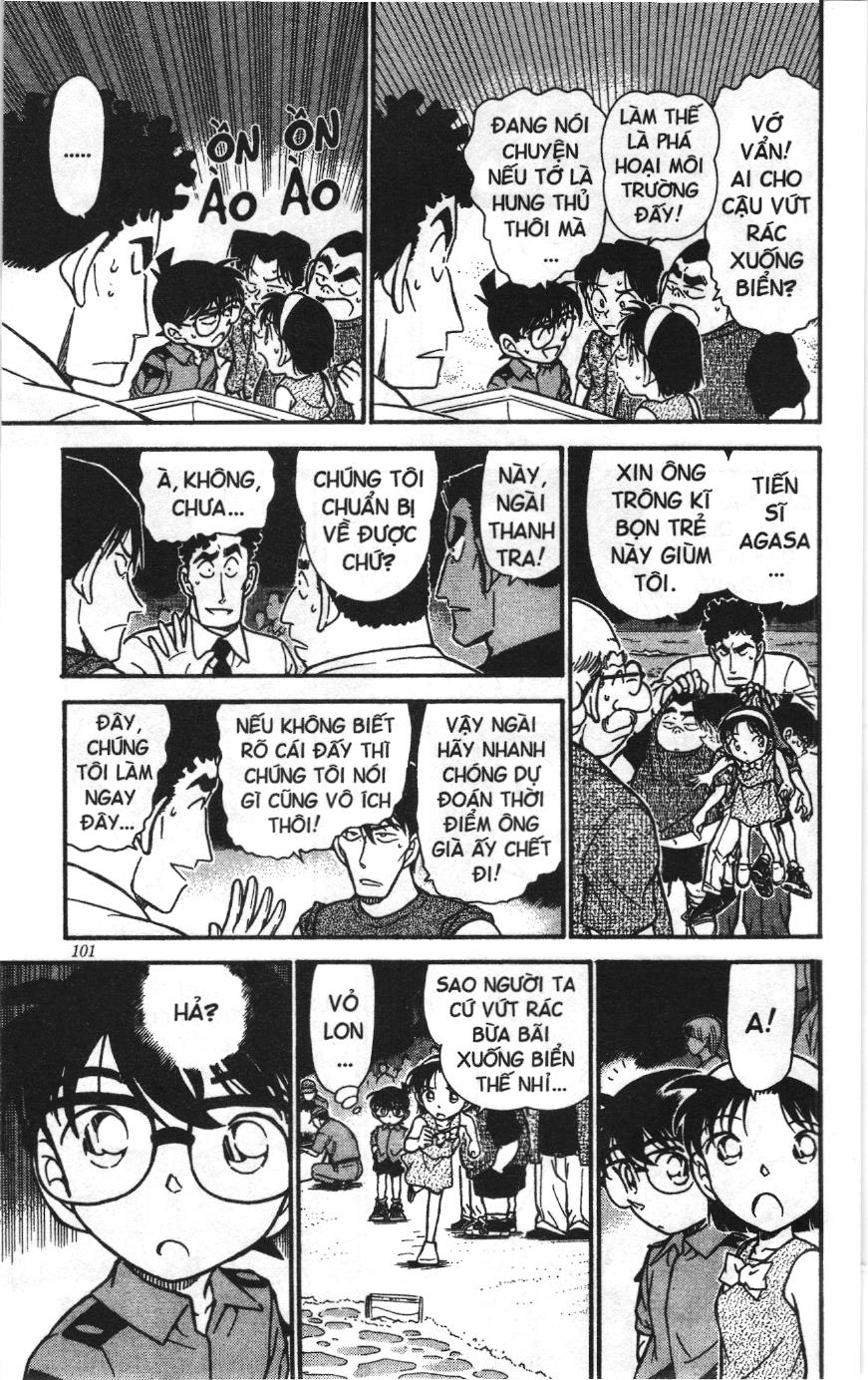 Thám tử lừng danh Conan Loạt truyện tranh: Chapter 322