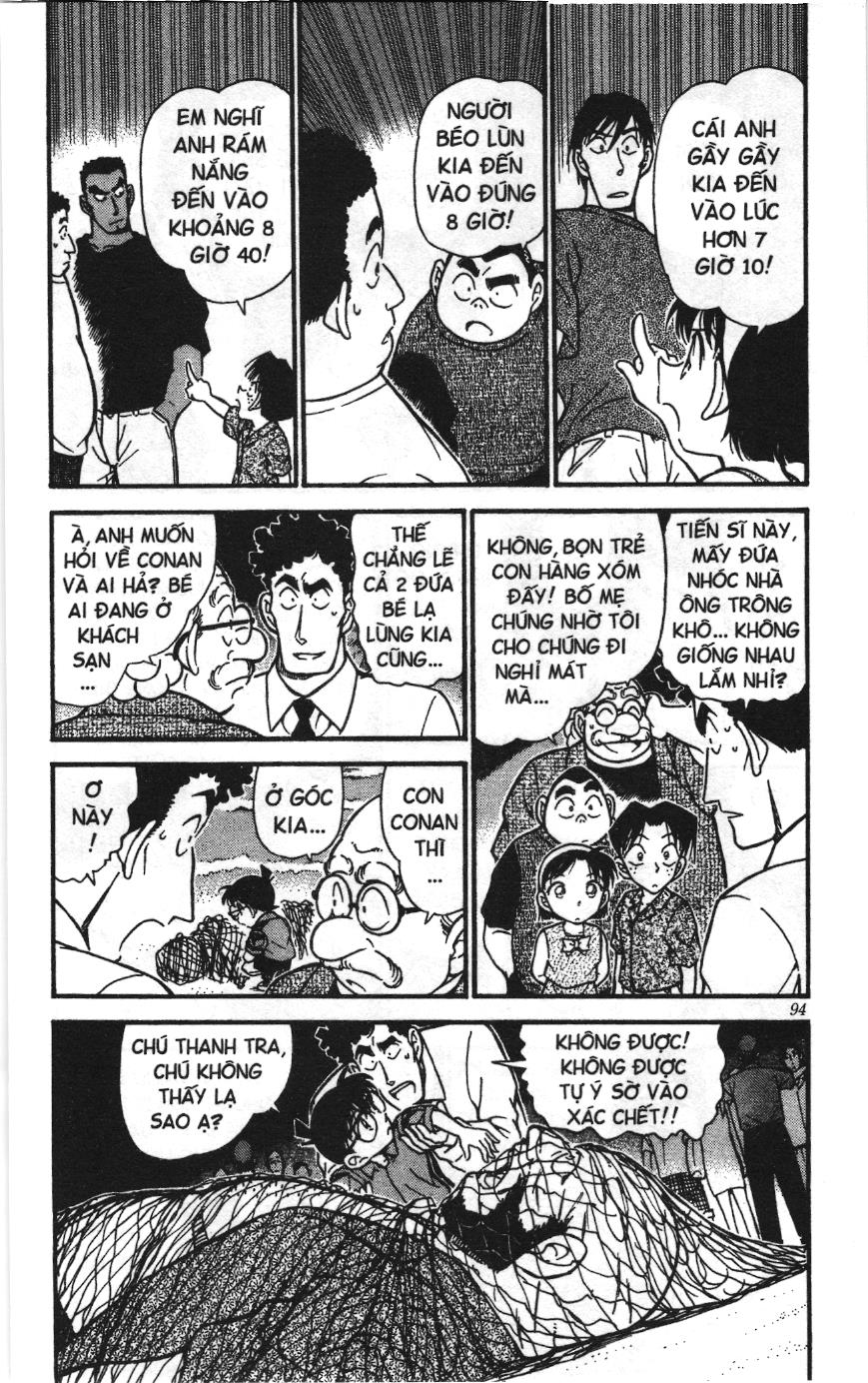 Thám tử lừng danh Conan Loạt truyện tranh: Chapter 322