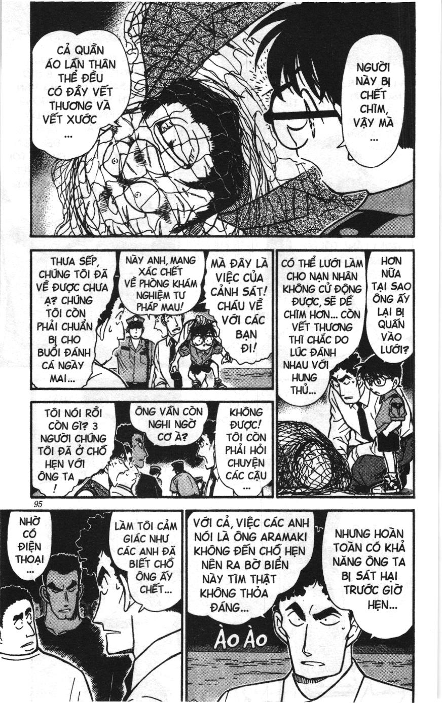 Thám tử lừng danh Conan Loạt truyện tranh: Chapter 322