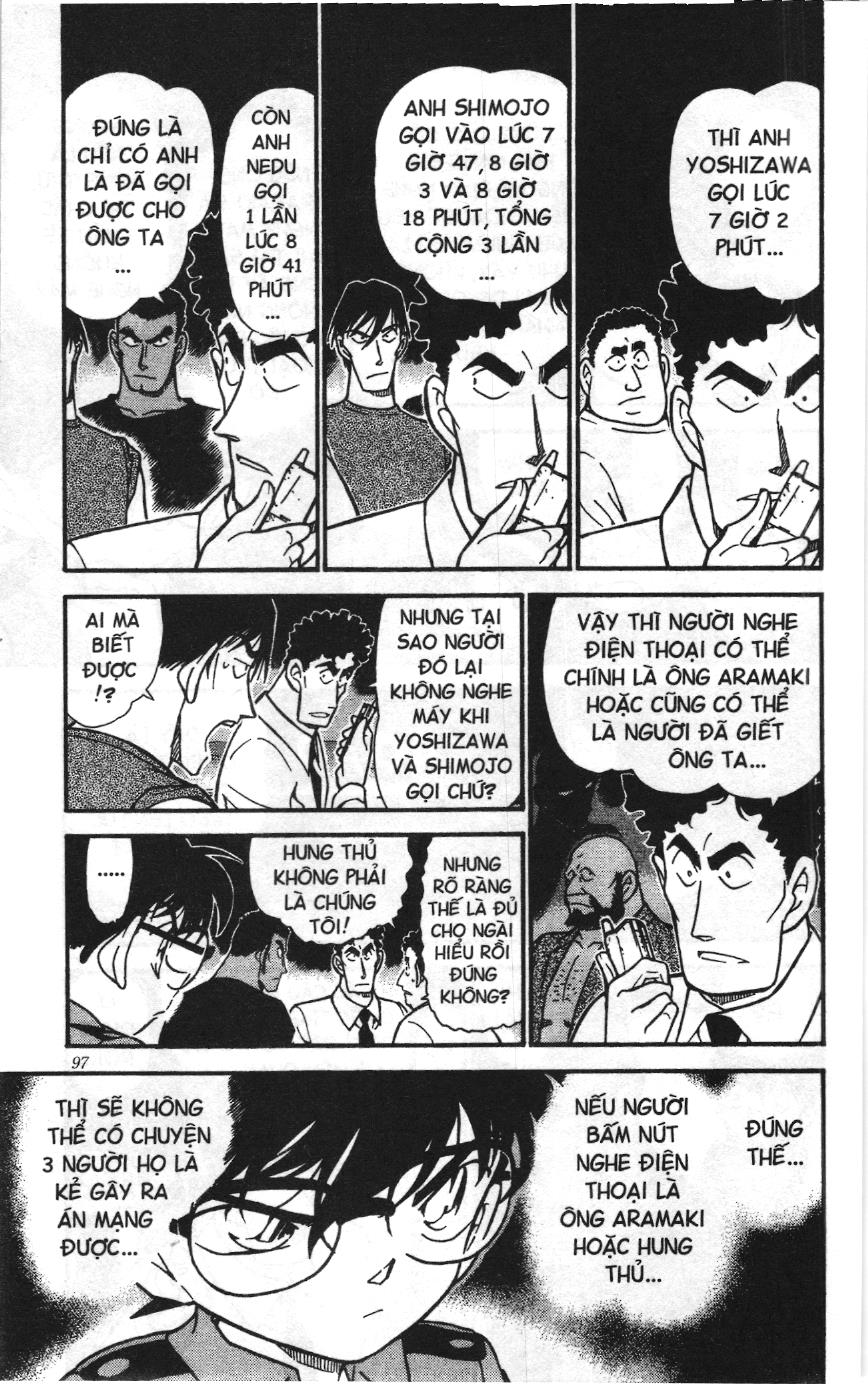 Thám tử lừng danh Conan Loạt truyện tranh: Chapter 322