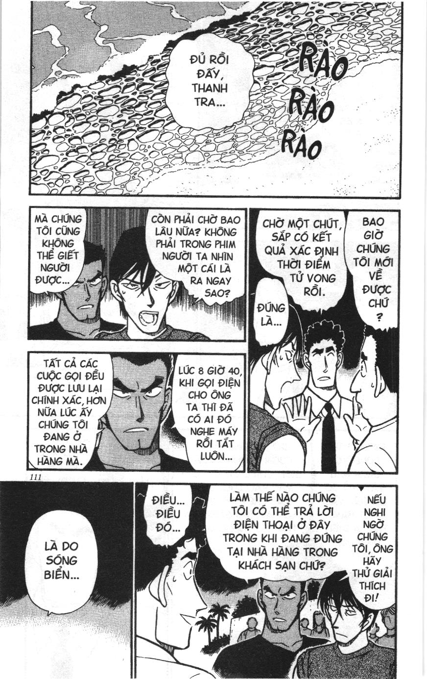 Thám tử lừng danh Conan Loạt truyện tranh: Chapter 323