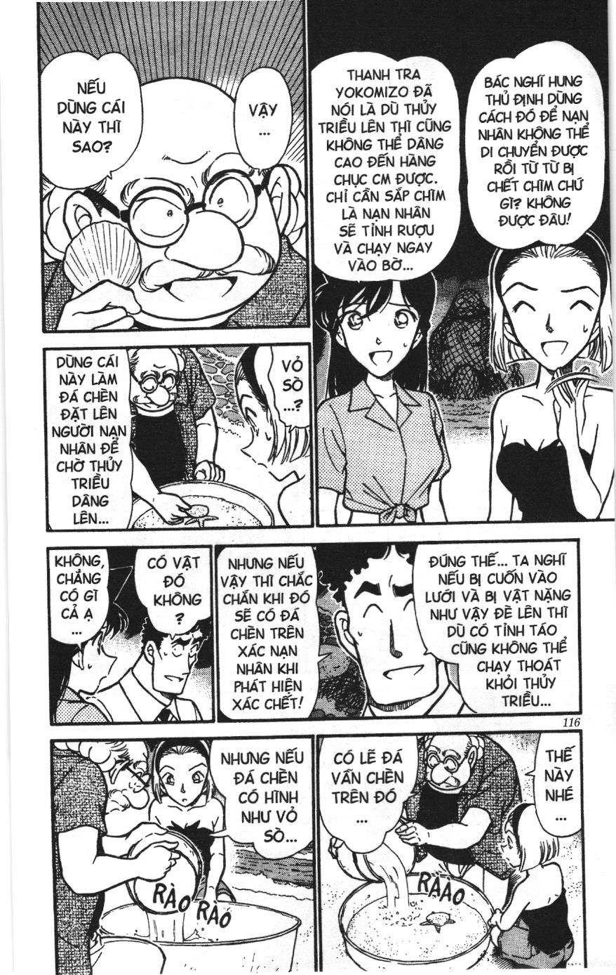 Thám tử lừng danh Conan Loạt truyện tranh: Chapter 323
