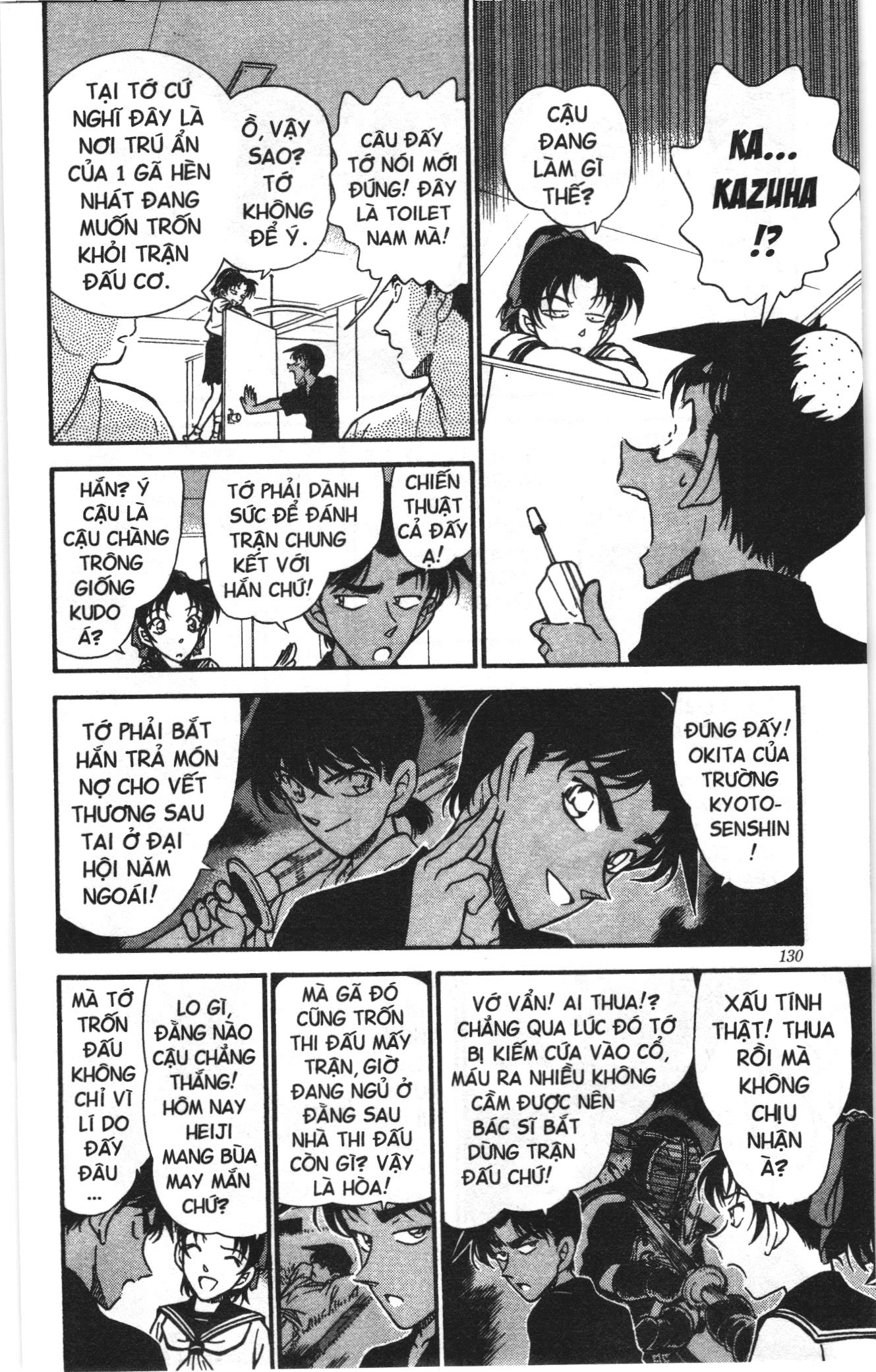 Thám tử lừng danh Conan Loạt truyện tranh: Chapter 324