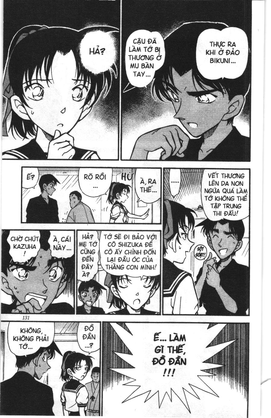 Thám tử lừng danh Conan Loạt truyện tranh: Chapter 324