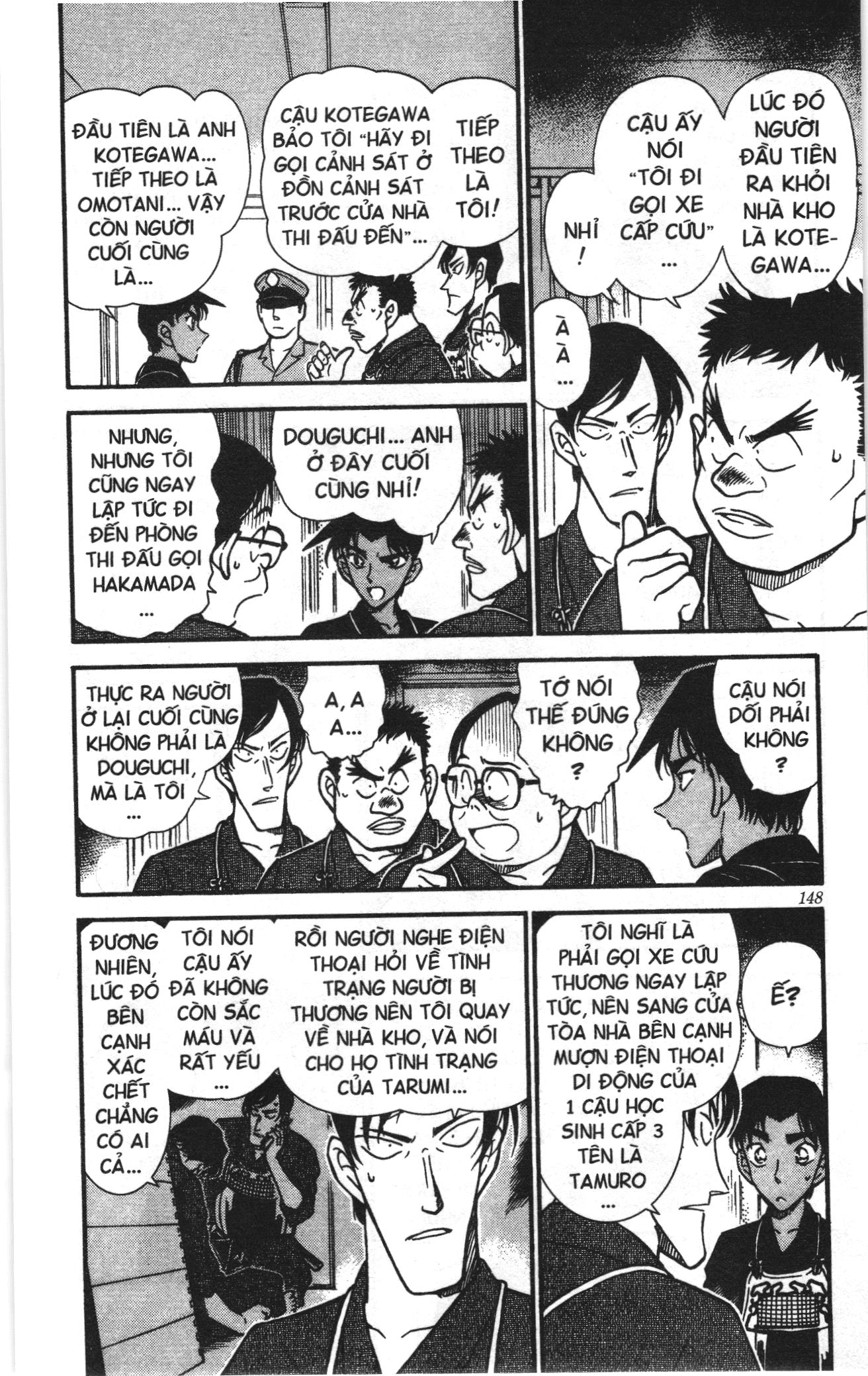 Thám tử lừng danh Conan Loạt truyện tranh: Chapter 325