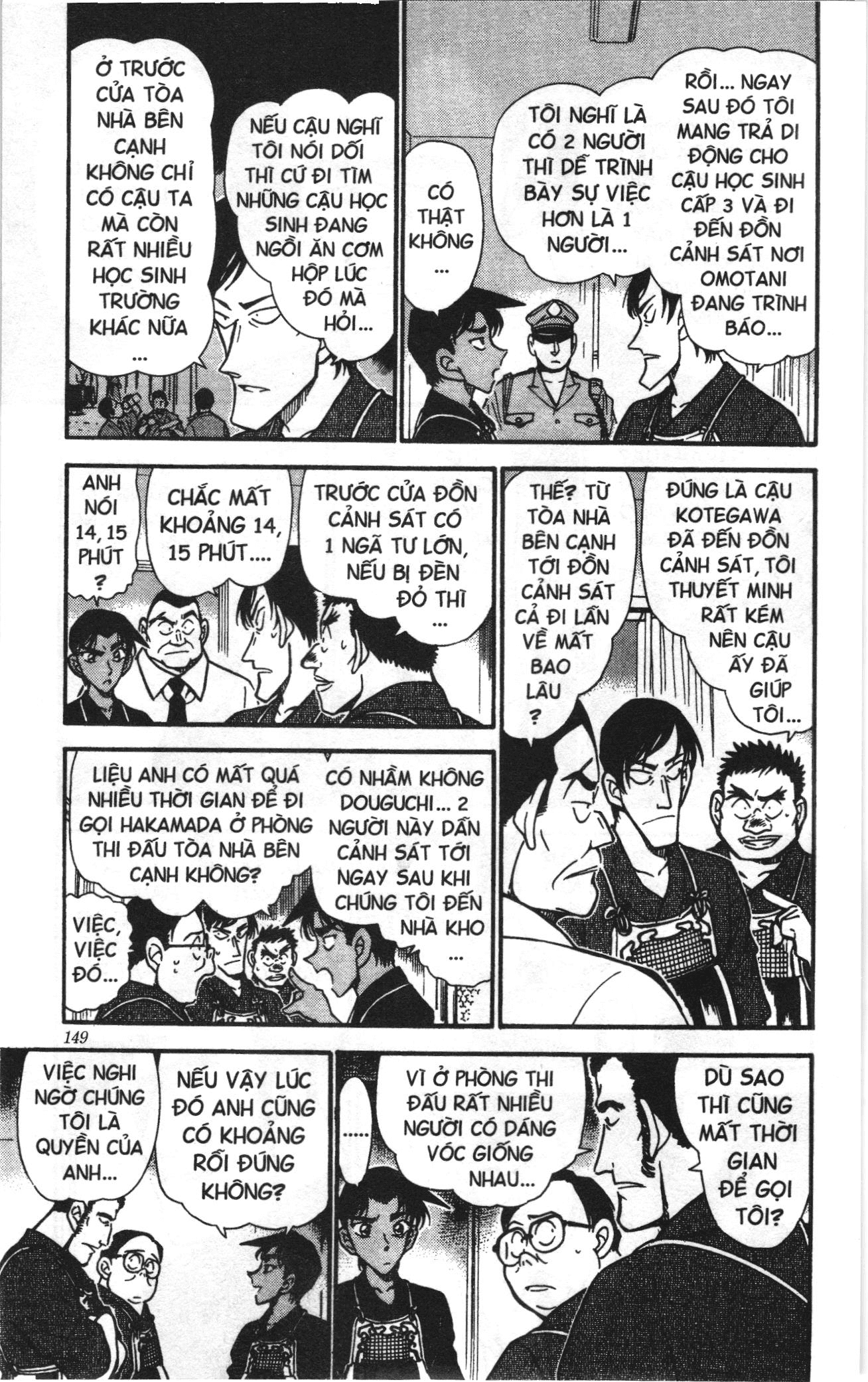 Thám tử lừng danh Conan Loạt truyện tranh: Chapter 325