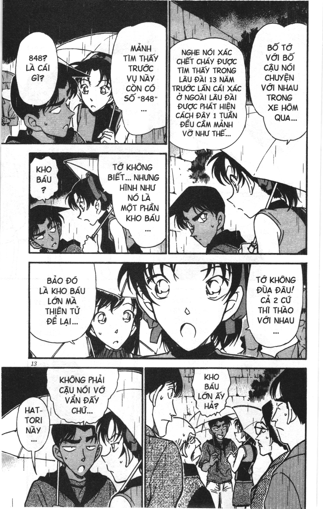 Thám tử lừng danh Conan Loạt truyện tranh: Chapter 328