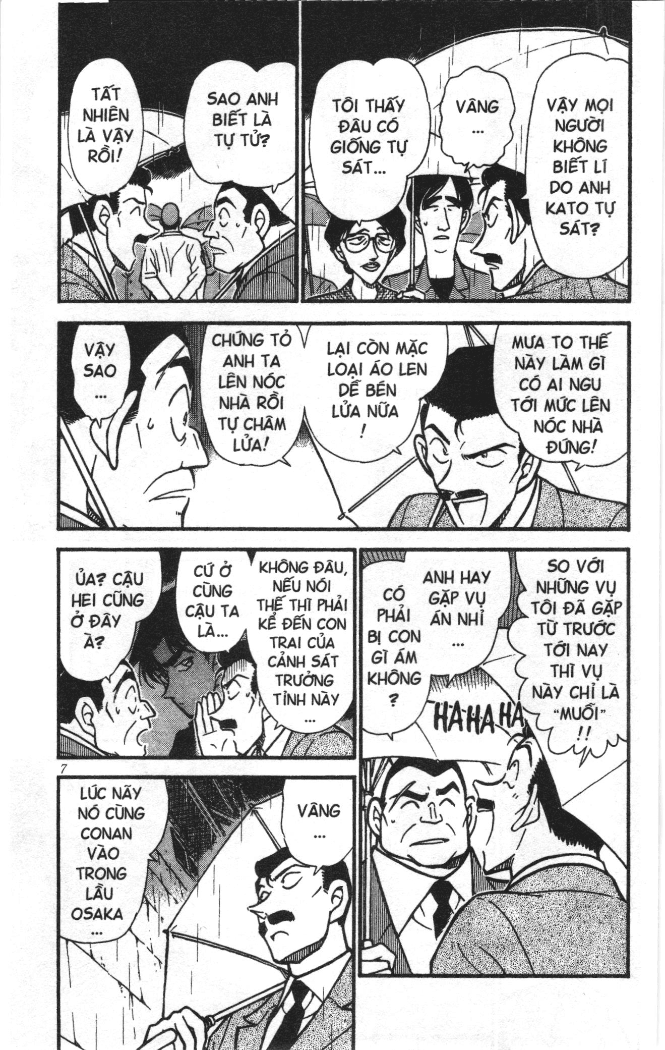 Thám tử lừng danh Conan Loạt truyện tranh: Chapter 328