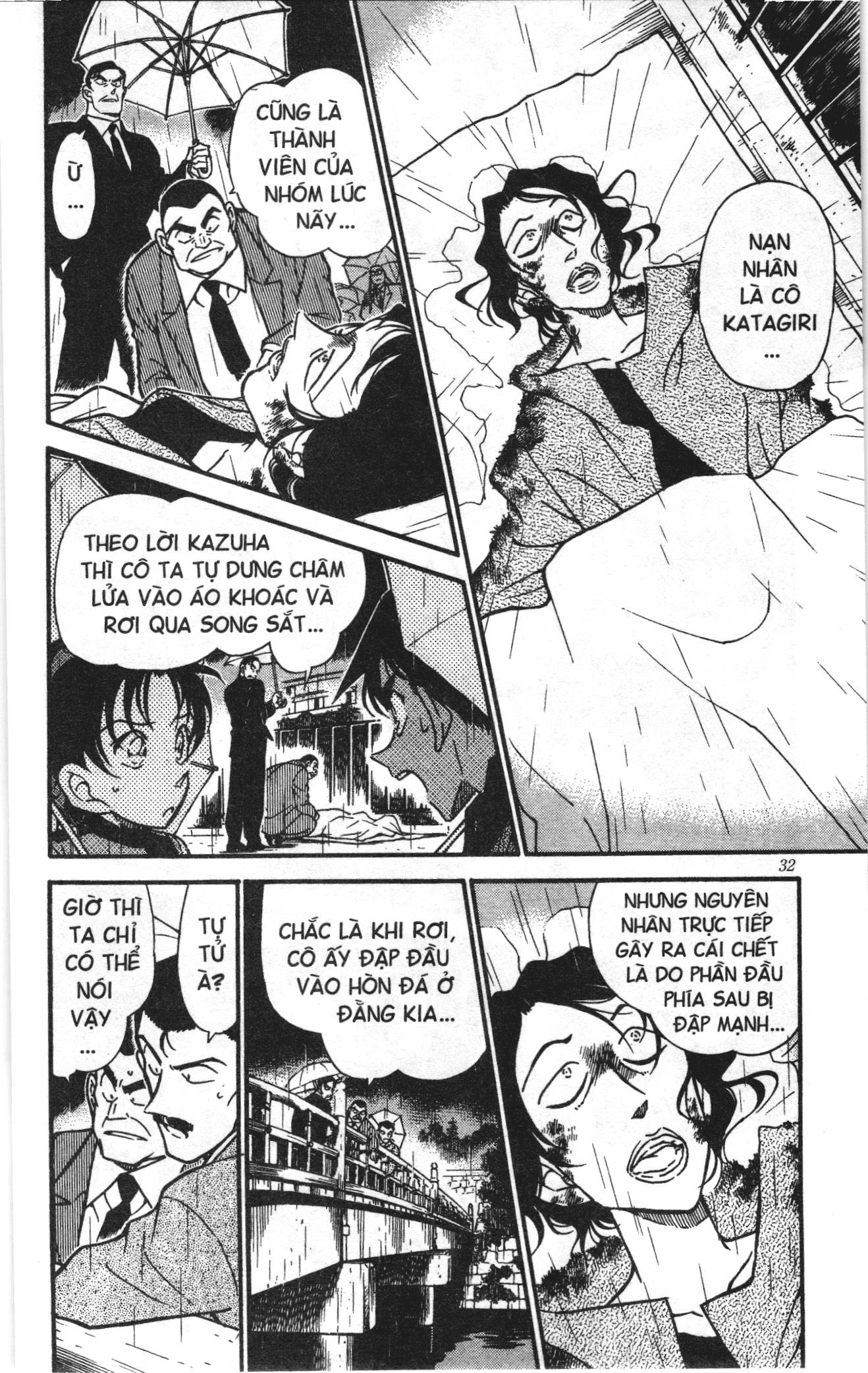 Thám tử lừng danh Conan Loạt truyện tranh: Chapter 329