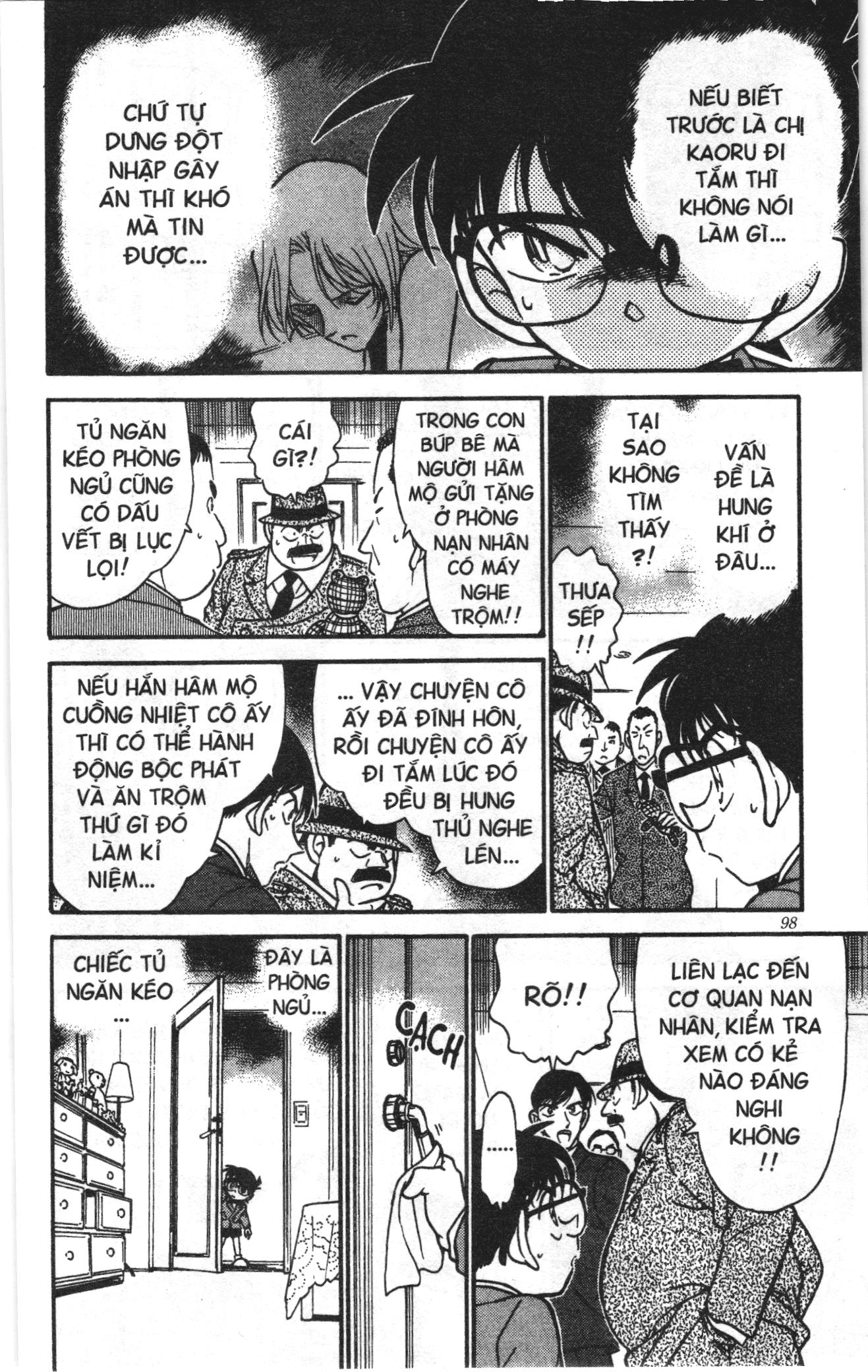 Thám tử lừng danh Conan Loạt truyện tranh: Chapter 333