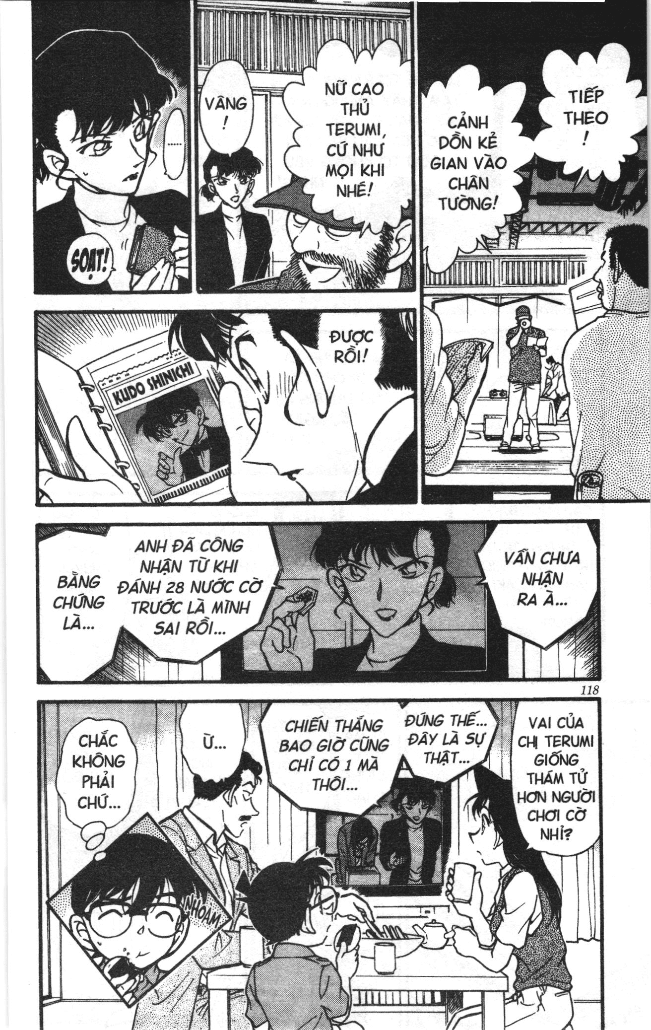 Thám tử lừng danh Conan Loạt truyện tranh: Chapter 334