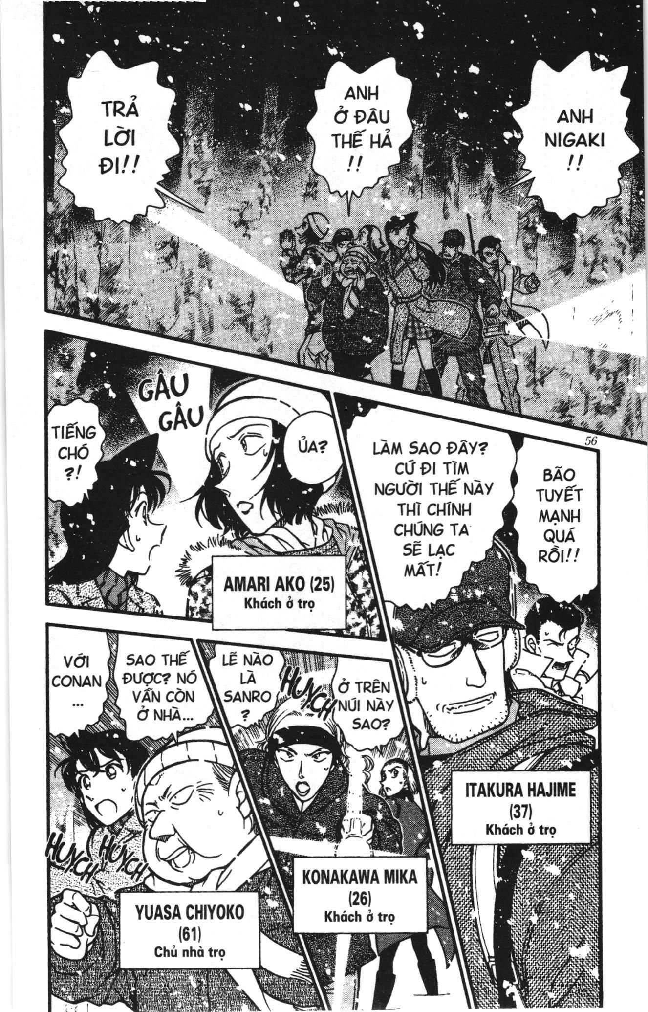 Thám tử lừng danh Conan Loạt truyện tranh: Chapter 342