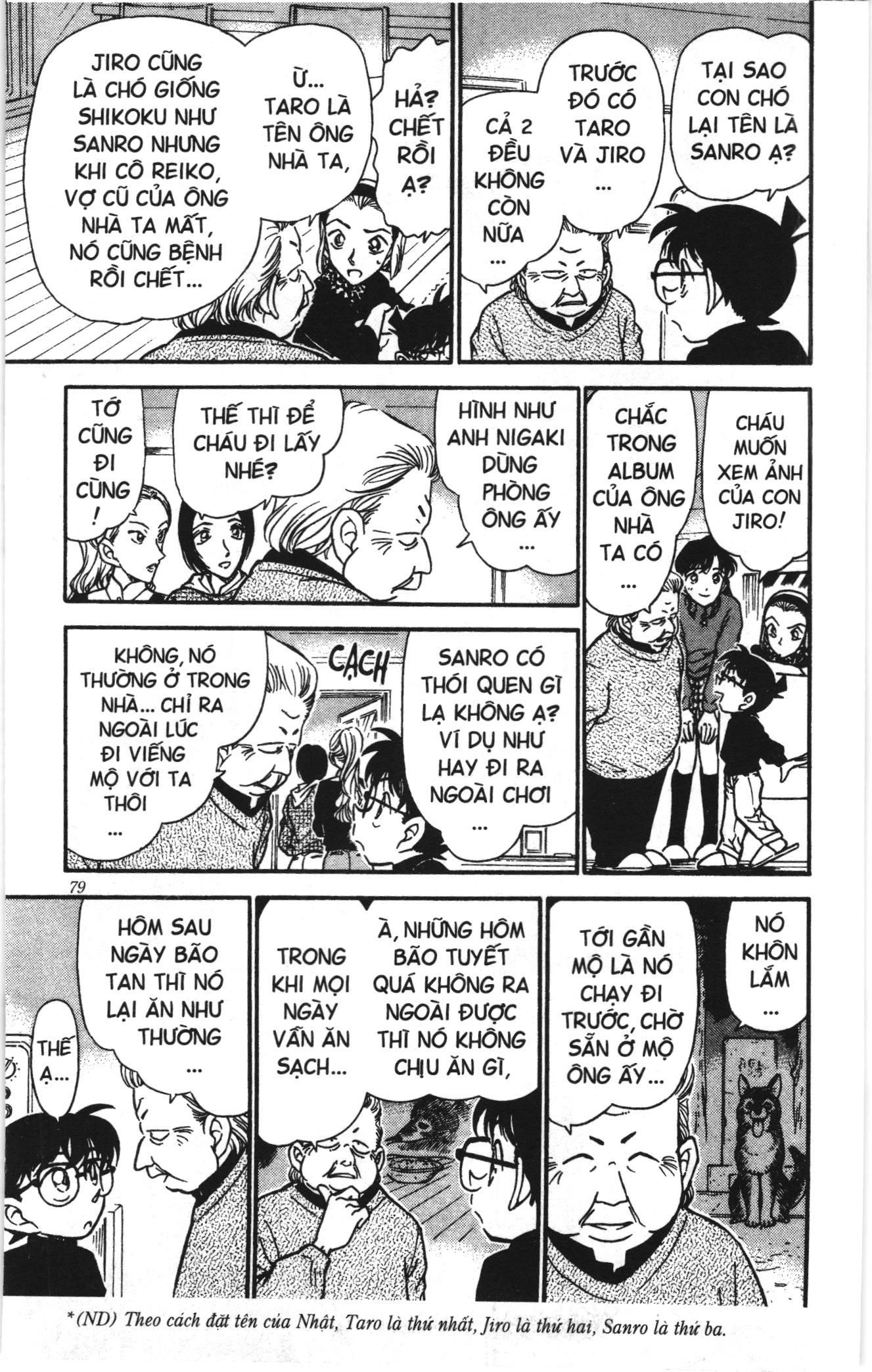 Thám tử lừng danh Conan Loạt truyện tranh: Chapter 343