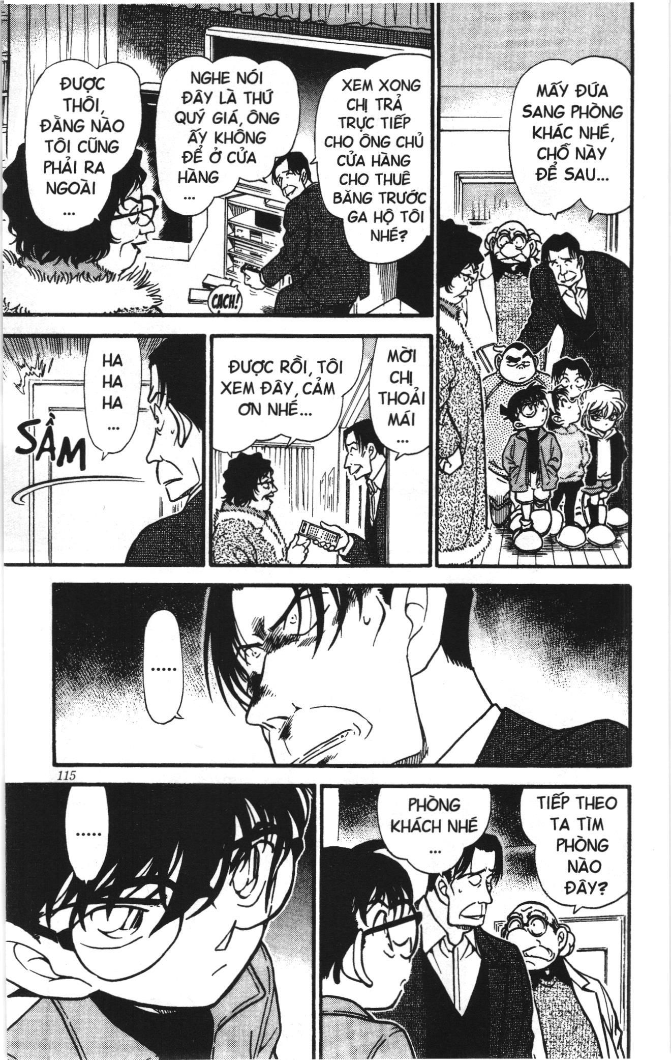 Thám tử lừng danh Conan Loạt truyện tranh: Chapter 345