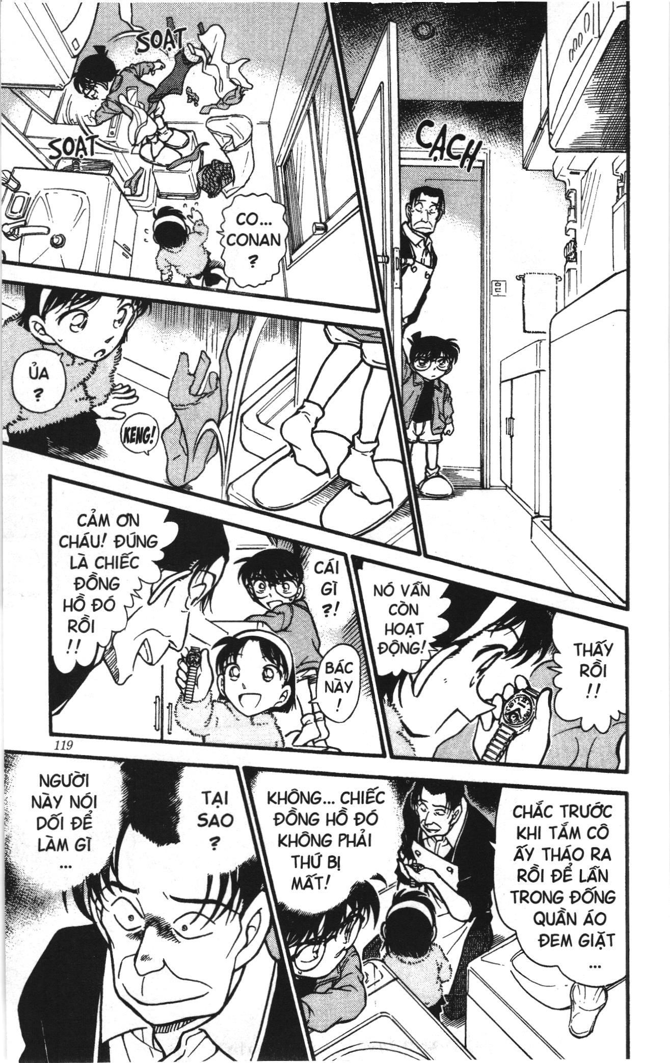 Thám tử lừng danh Conan Loạt truyện tranh: Chapter 345