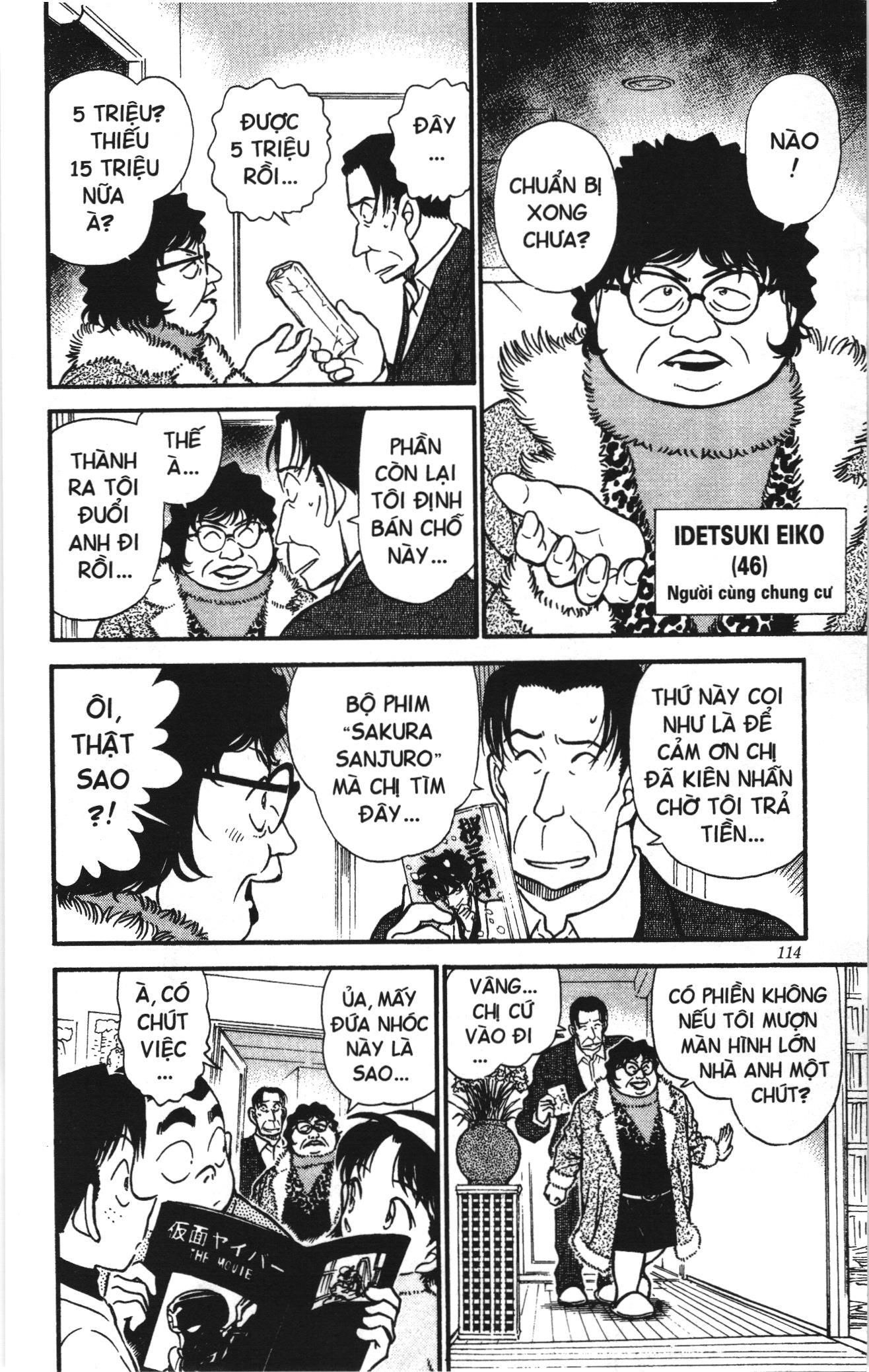 Thám tử lừng danh Conan Loạt truyện tranh: Chapter 345