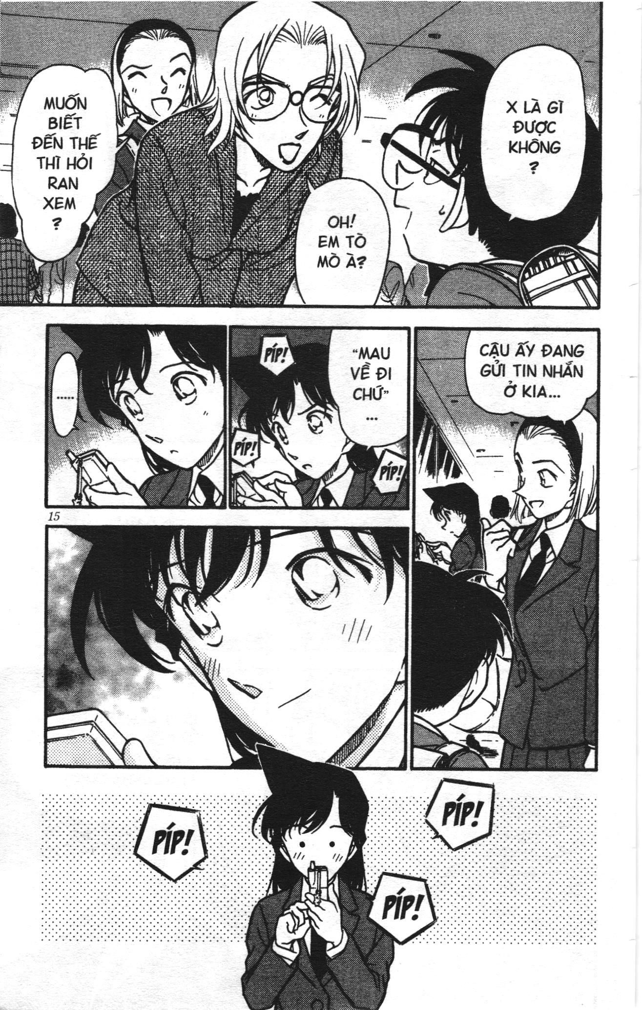 Thám tử lừng danh Conan Loạt truyện tranh: Chapter 350