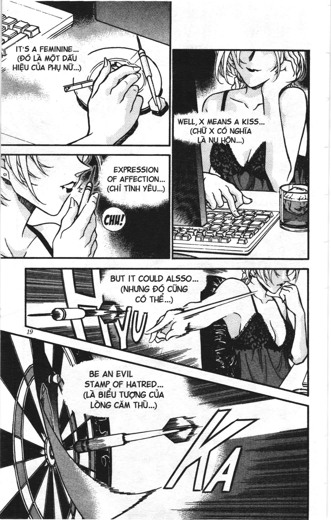 Thám tử lừng danh Conan Loạt truyện tranh: Chapter 350
