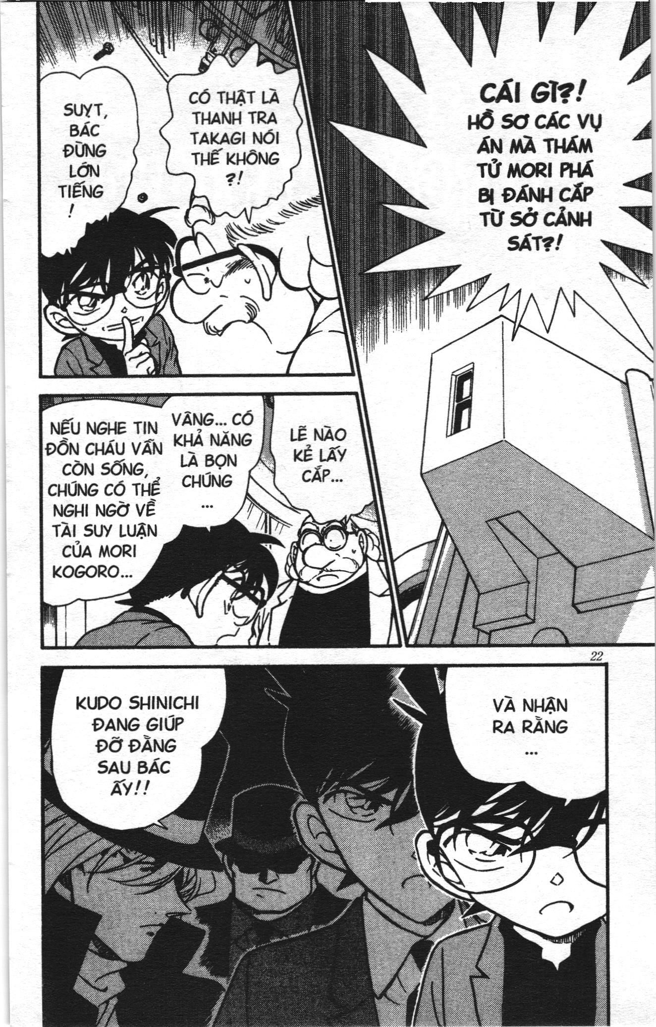 Thám tử lừng danh Conan Loạt truyện tranh: Chapter 351