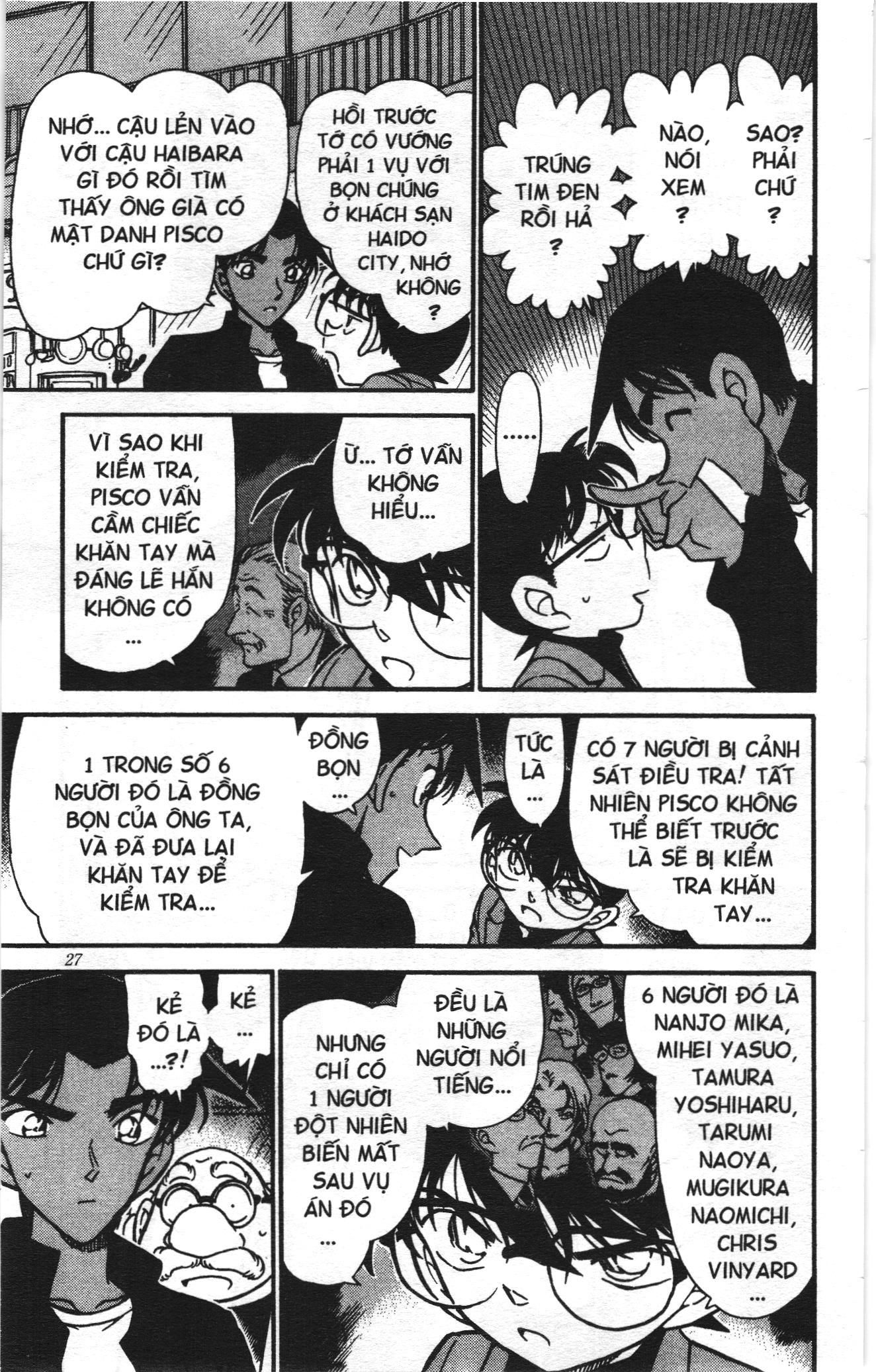 Thám tử lừng danh Conan Loạt truyện tranh: Chapter 351