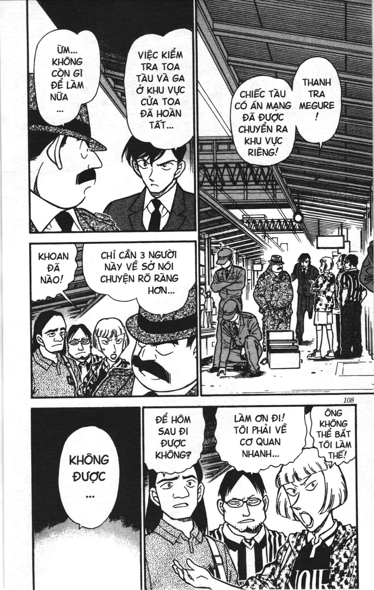 Thám tử lừng danh Conan Loạt truyện tranh: Chapter 356