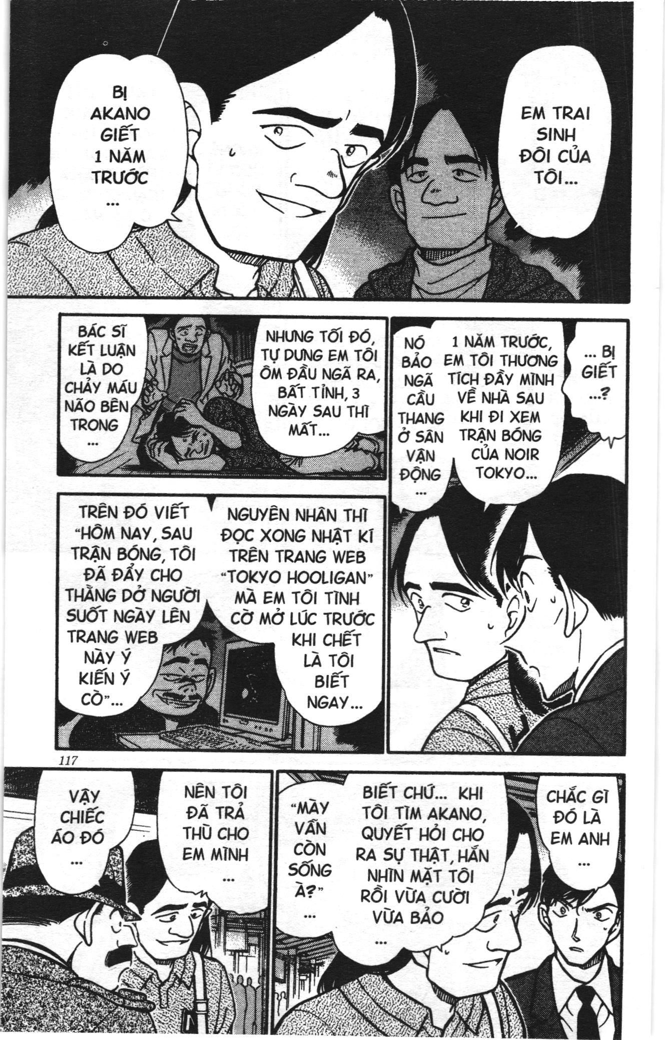 Thám tử lừng danh Conan Loạt truyện tranh: Chapter 356