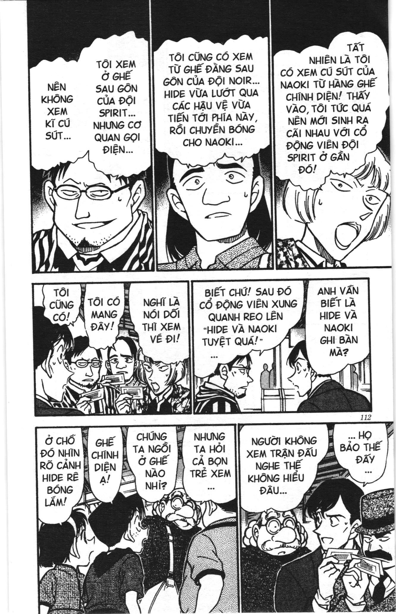 Thám tử lừng danh Conan Loạt truyện tranh: Chapter 356