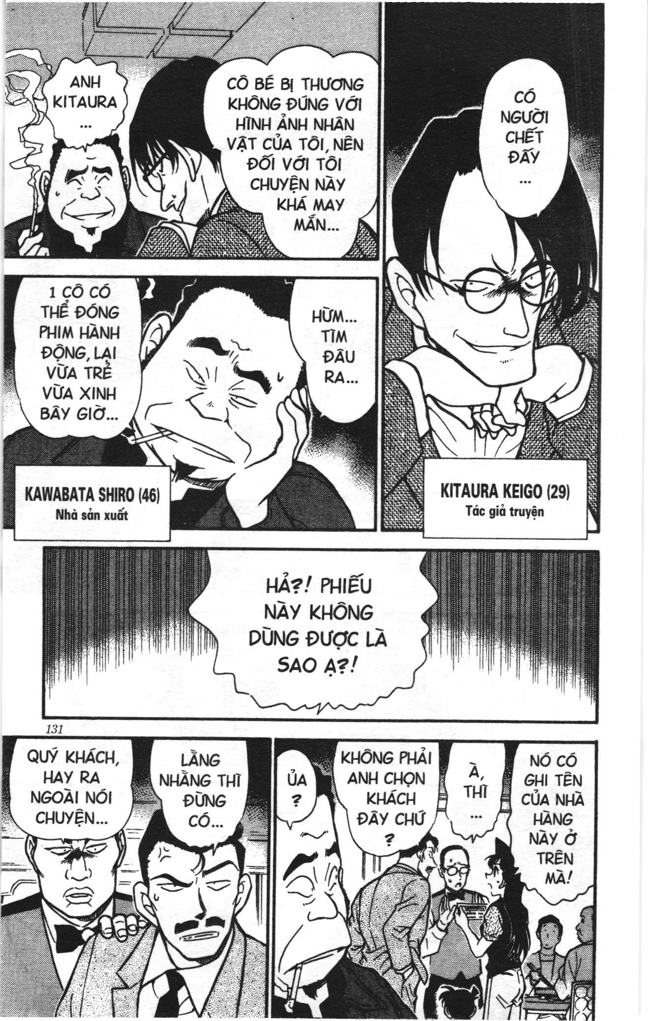 Thám tử lừng danh Conan Loạt truyện tranh: Chapter 357
