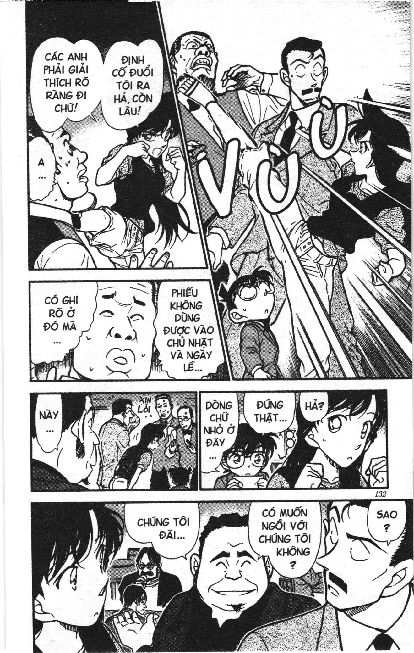 Thám tử lừng danh Conan Loạt truyện tranh: Chapter 357
