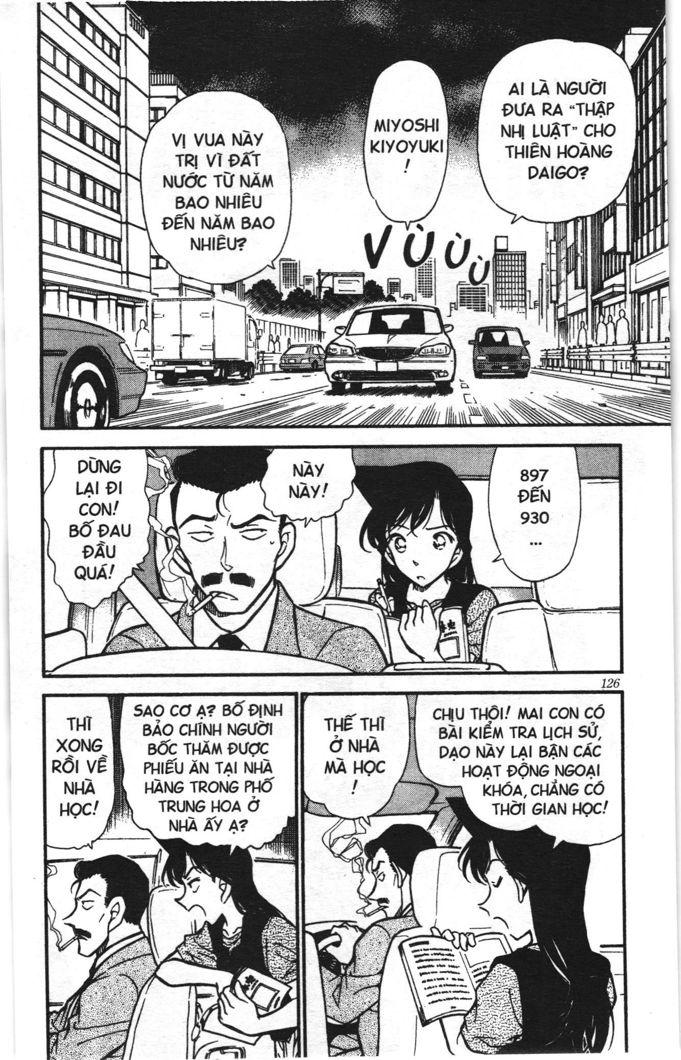 Thám tử lừng danh Conan Loạt truyện tranh: Chapter 358
