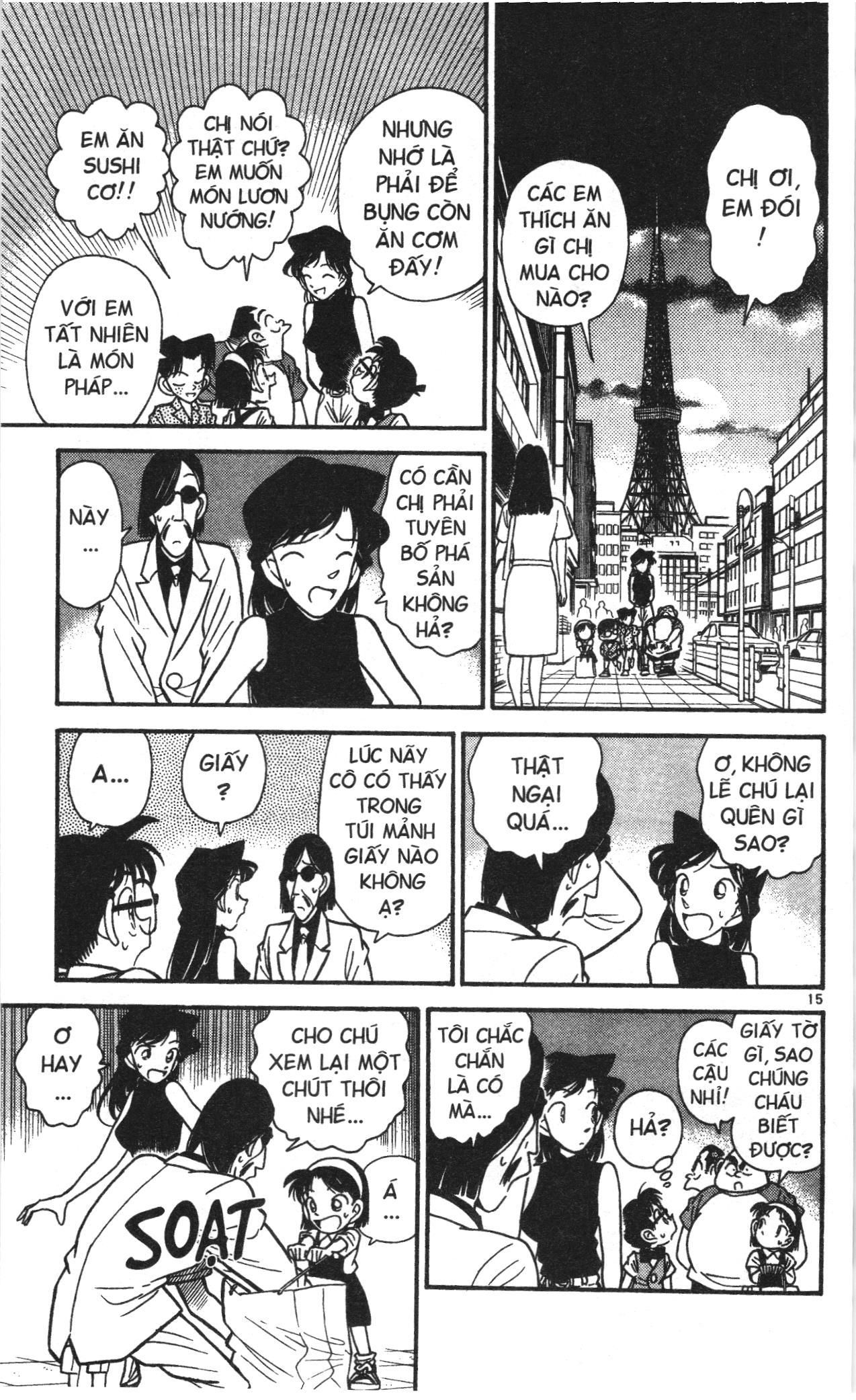 Thám tử lừng danh Conan Loạt truyện tranh: Chapter 36
