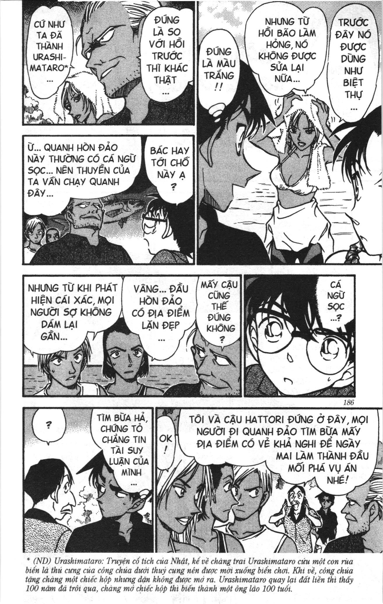 Thám tử lừng danh Conan Loạt truyện tranh: Chapter 372