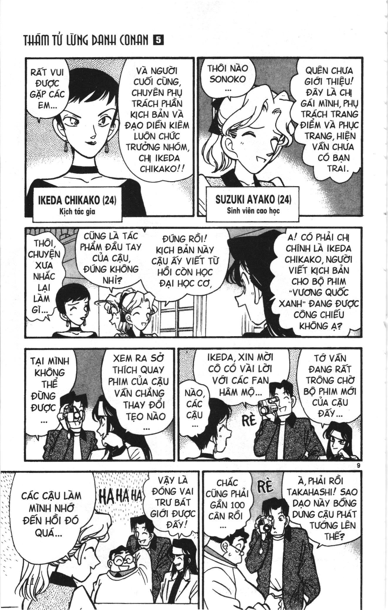 Thám tử lừng danh Conan Loạt truyện tranh: Chapter 38