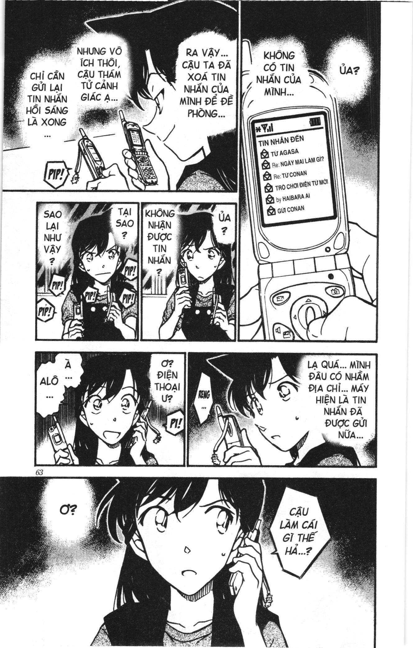 Thám tử lừng danh Conan Loạt truyện tranh: Chapter 495