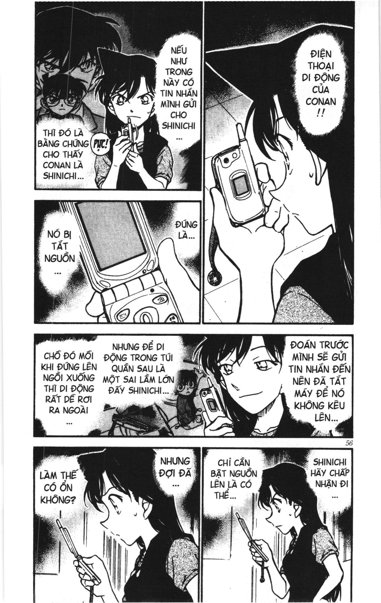 Thám tử lừng danh Conan Loạt truyện tranh: Chapter 495