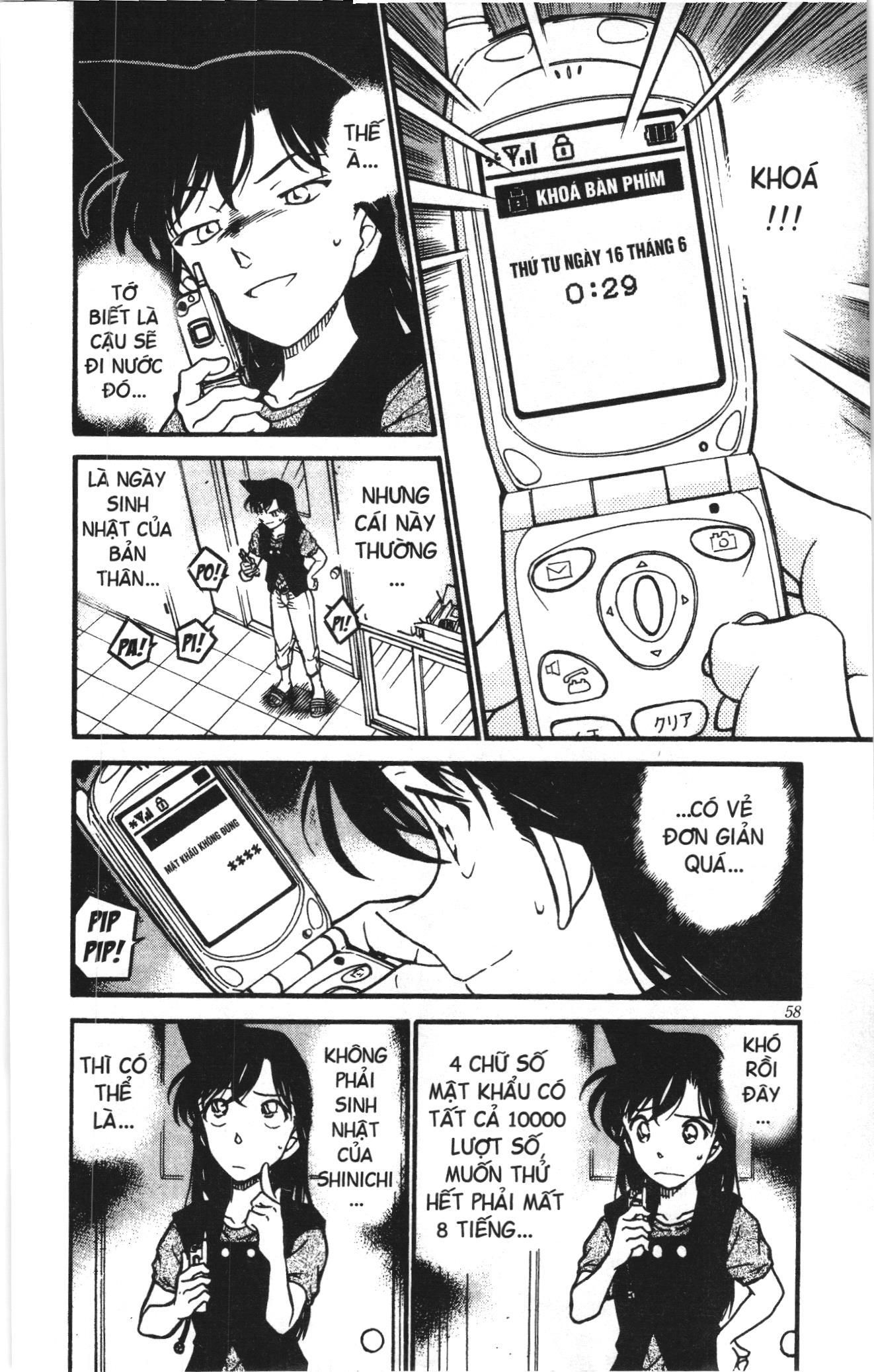 Thám tử lừng danh Conan Loạt truyện tranh: Chapter 495