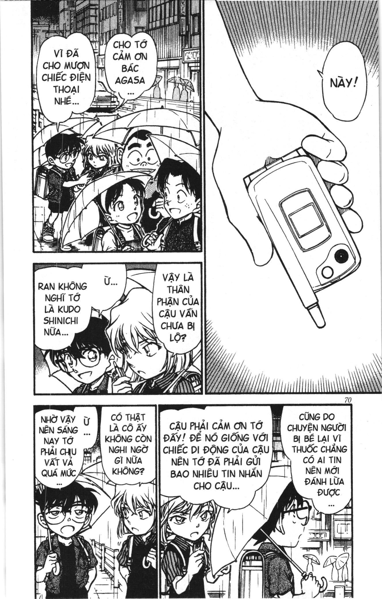 Thám tử lừng danh Conan Loạt truyện tranh: Chapter 496